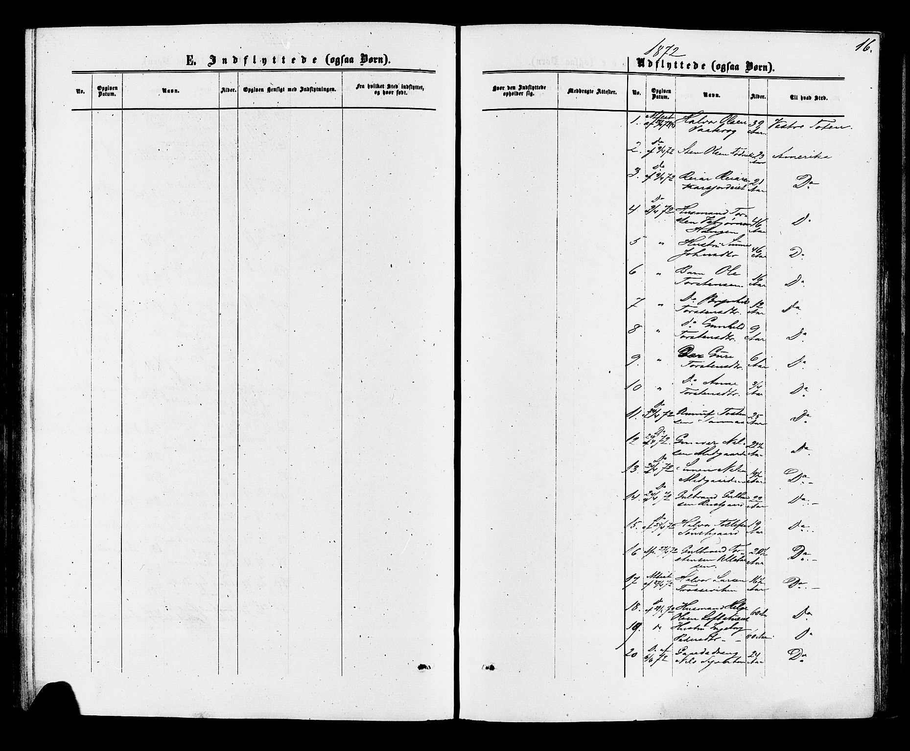 Nore kirkebøker, SAKO/A-238/F/Fa/L0004: Parish register (official) no. I 4, 1867-1877, p. 16