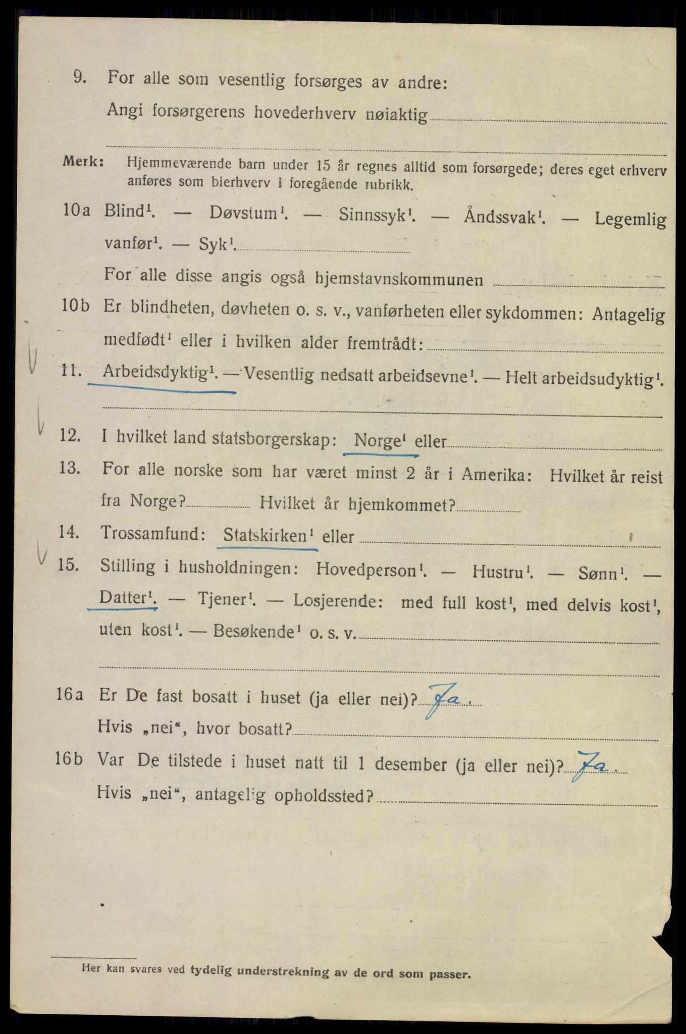 SAO, 1920 census for Kristiania, 1920, p. 658396