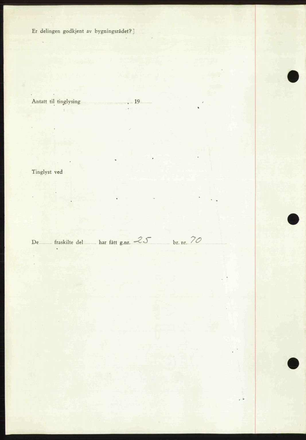 Romsdal sorenskriveri, AV/SAT-A-4149/1/2/2C: Mortgage book no. A22, 1947-1947, Diary no: : 761/1947