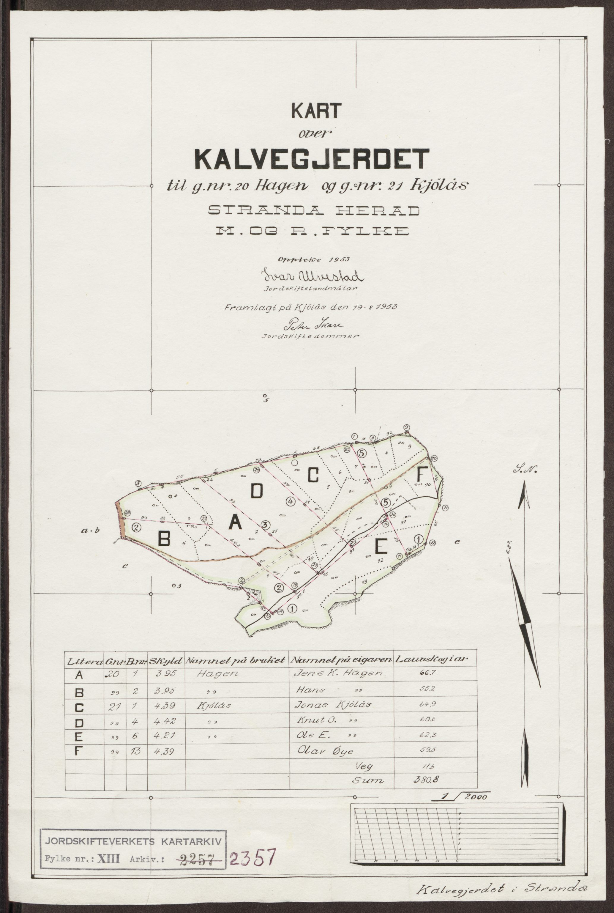 Jordskifteverkets kartarkiv, RA/S-3929/T, 1859-1988, p. 2931