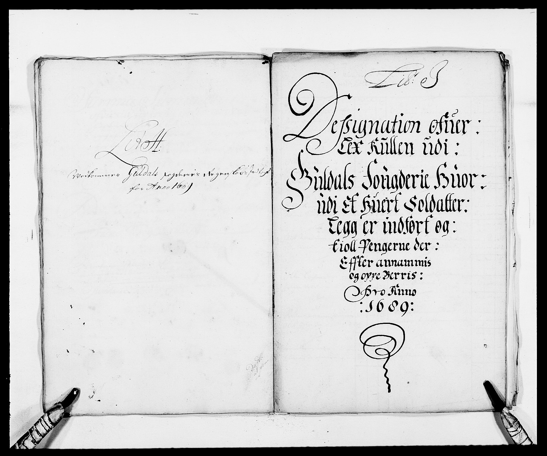 Rentekammeret inntil 1814, Reviderte regnskaper, Fogderegnskap, RA/EA-4092/R59/L3940: Fogderegnskap Gauldal, 1689-1690, p. 92