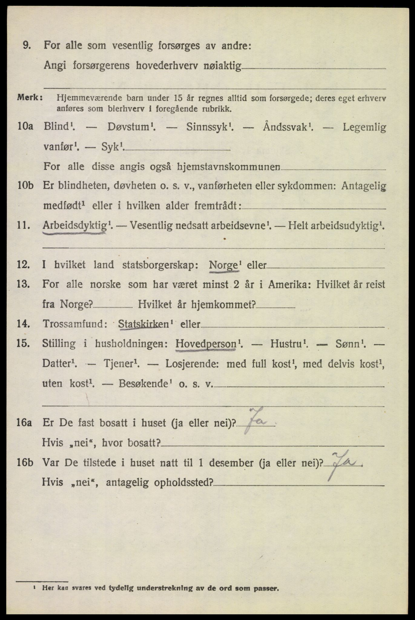 SAH, 1920 census for Stor-Elvdal, 1920, p. 5833