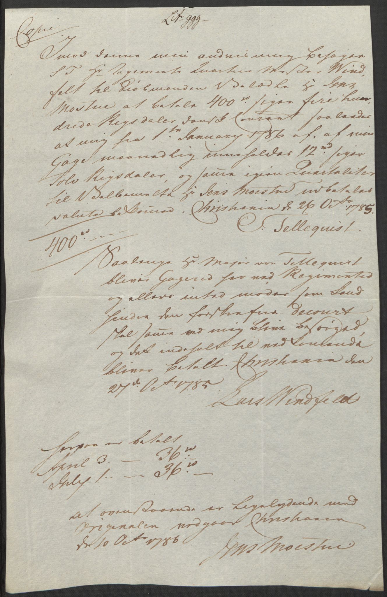 Forsvaret, Generalauditøren, AV/RA-RAFA-1772/F/Fj/Fja/L0035: --, 1781-1819, p. 408