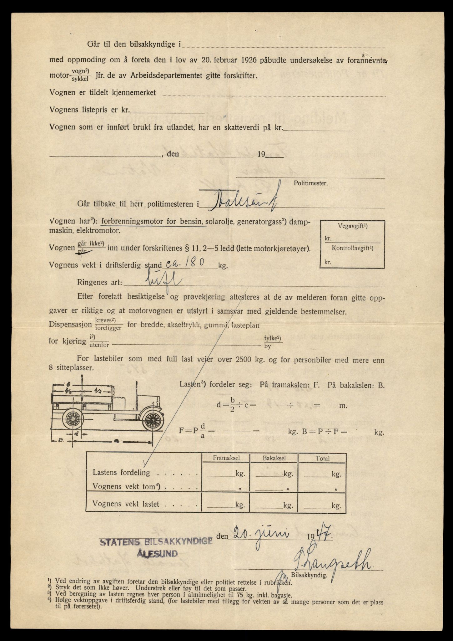 Møre og Romsdal vegkontor - Ålesund trafikkstasjon, AV/SAT-A-4099/F/Fe/L0037: Registreringskort for kjøretøy T 13031 - T 13179, 1927-1998, p. 214