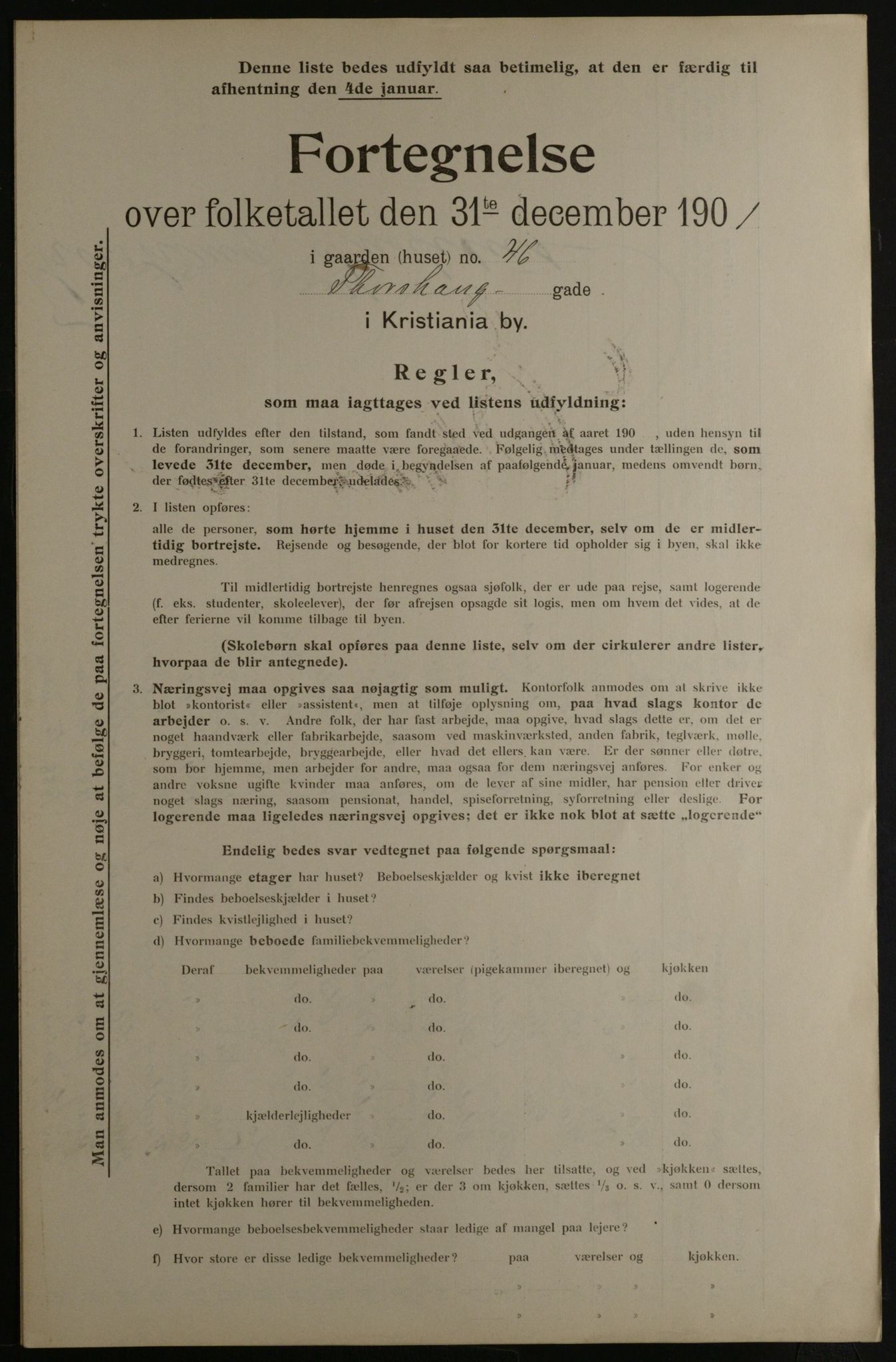 OBA, Municipal Census 1901 for Kristiania, 1901, p. 17655