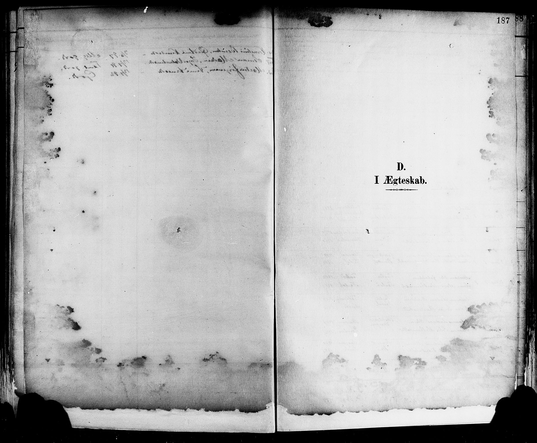 Kinn sokneprestembete, SAB/A-80801/H/Hab/Haba/L0002: Parish register (copy) no. A 2, 1882-1906, p. 187