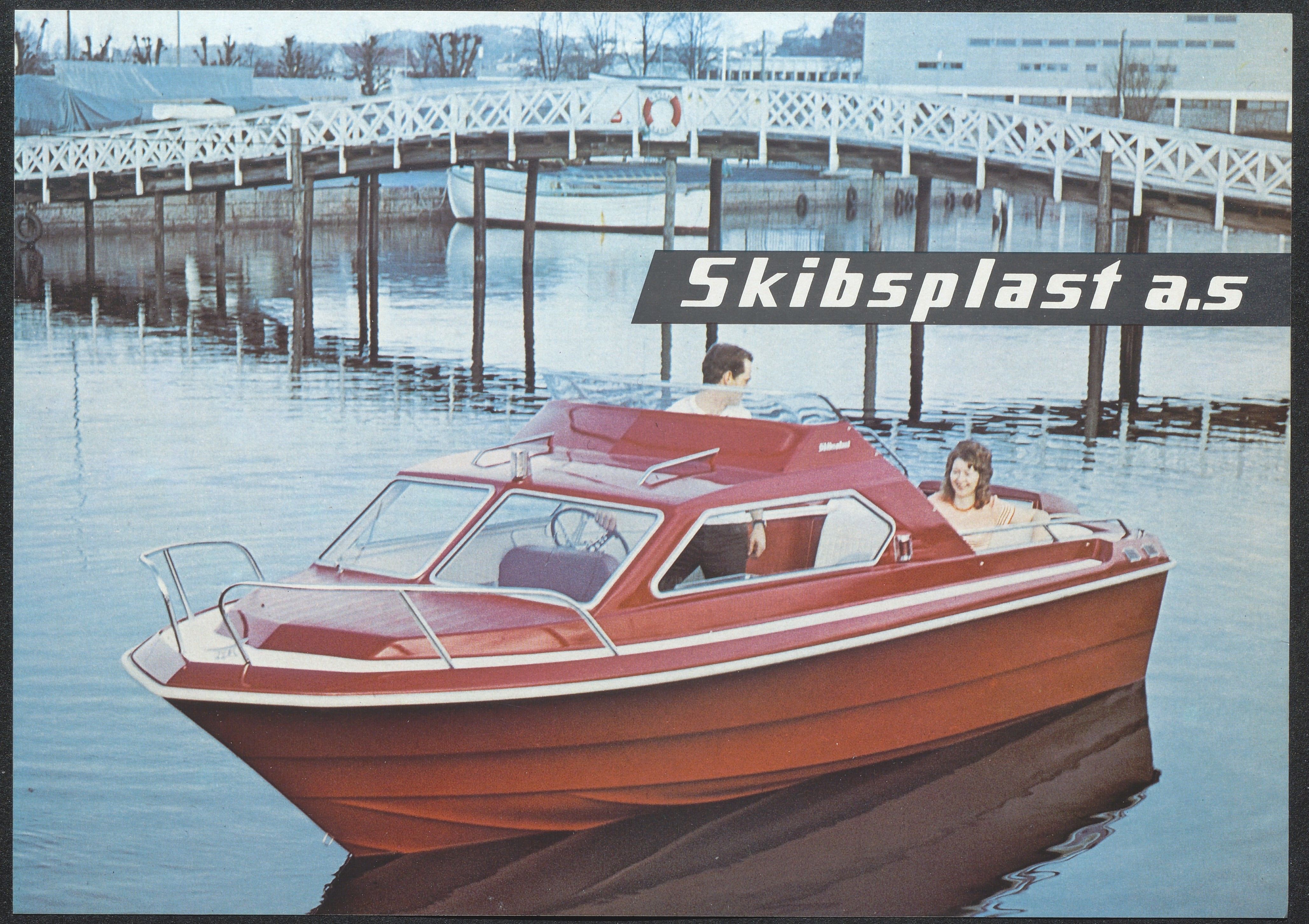 Skibsplast, AAKS/PA-2968/01/X/X01/L0001/0014: Brosjyrer / 19' Family-ship (1976-1984). 19' Sport-ship (1973-1984)., 1973-1984