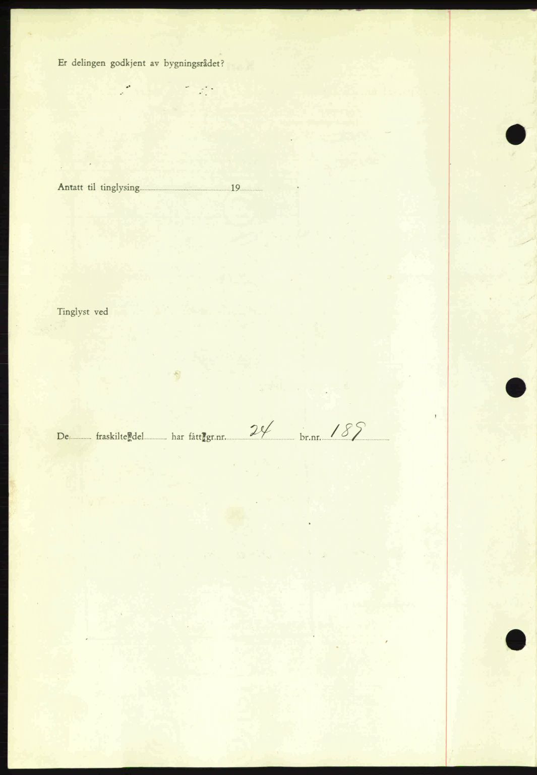 Romsdal sorenskriveri, AV/SAT-A-4149/1/2/2C: Mortgage book no. A12, 1942-1942, Diary no: : 1719/1942