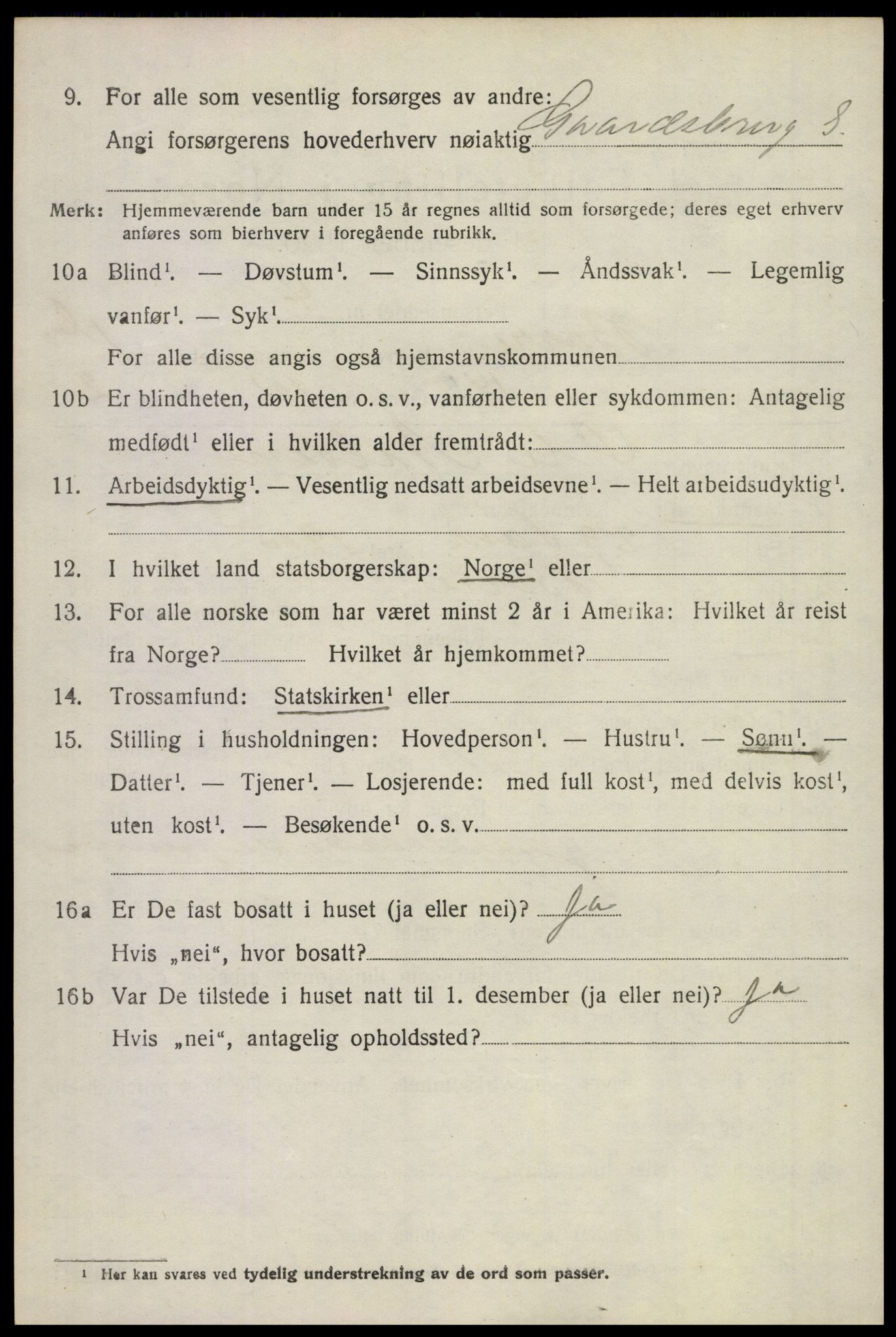 SAKO, 1920 census for Borre, 1920, p. 4155