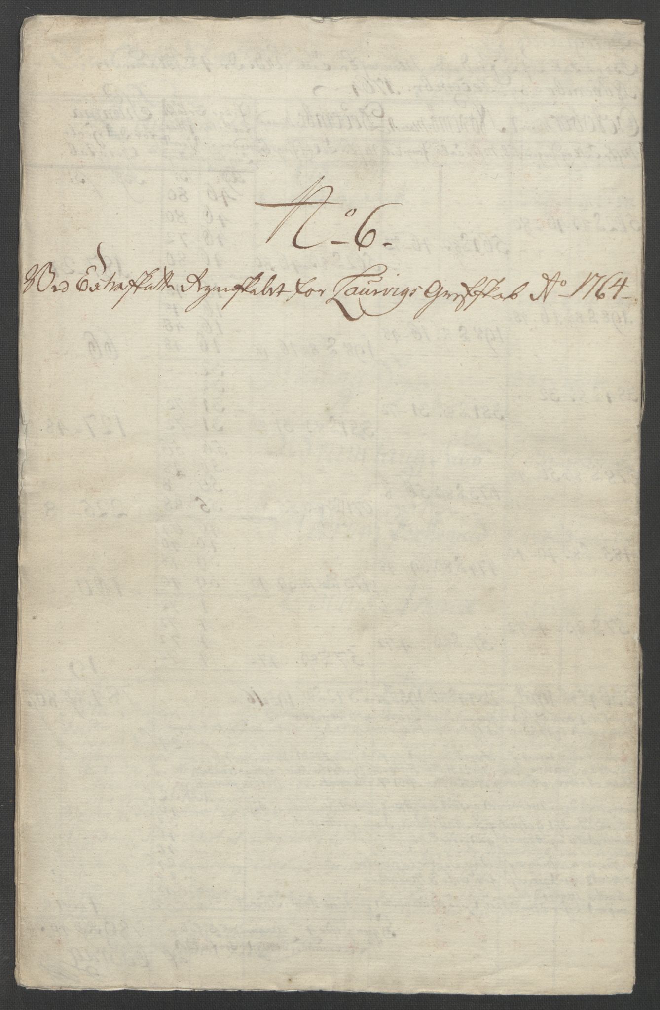 Rentekammeret inntil 1814, Reviderte regnskaper, Fogderegnskap, RA/EA-4092/R33/L2033: Ekstraskatten Larvik grevskap, 1762-1764, p. 572