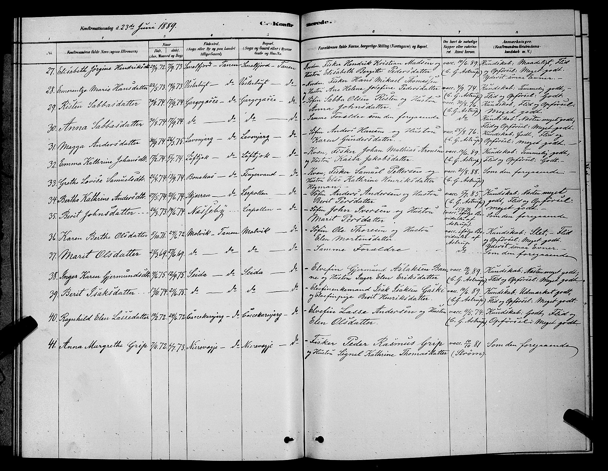 Tana sokneprestkontor, AV/SATØ-S-1334/H/Hb/L0003klokker: Parish register (copy) no. 3, 1878-1890