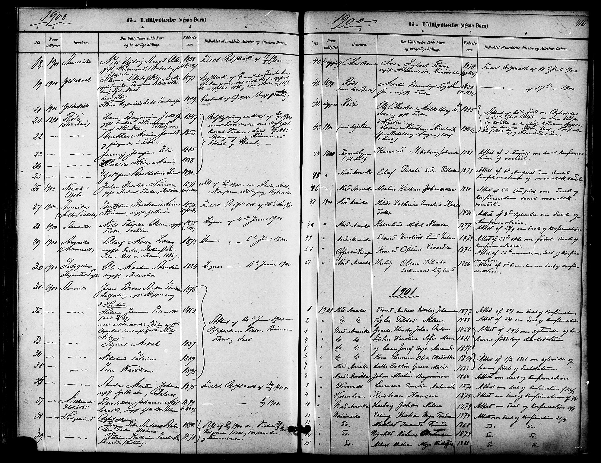 Ministerialprotokoller, klokkerbøker og fødselsregistre - Nordland, SAT/A-1459/839/L0568: Parish register (official) no. 839A05, 1880-1902, p. 416