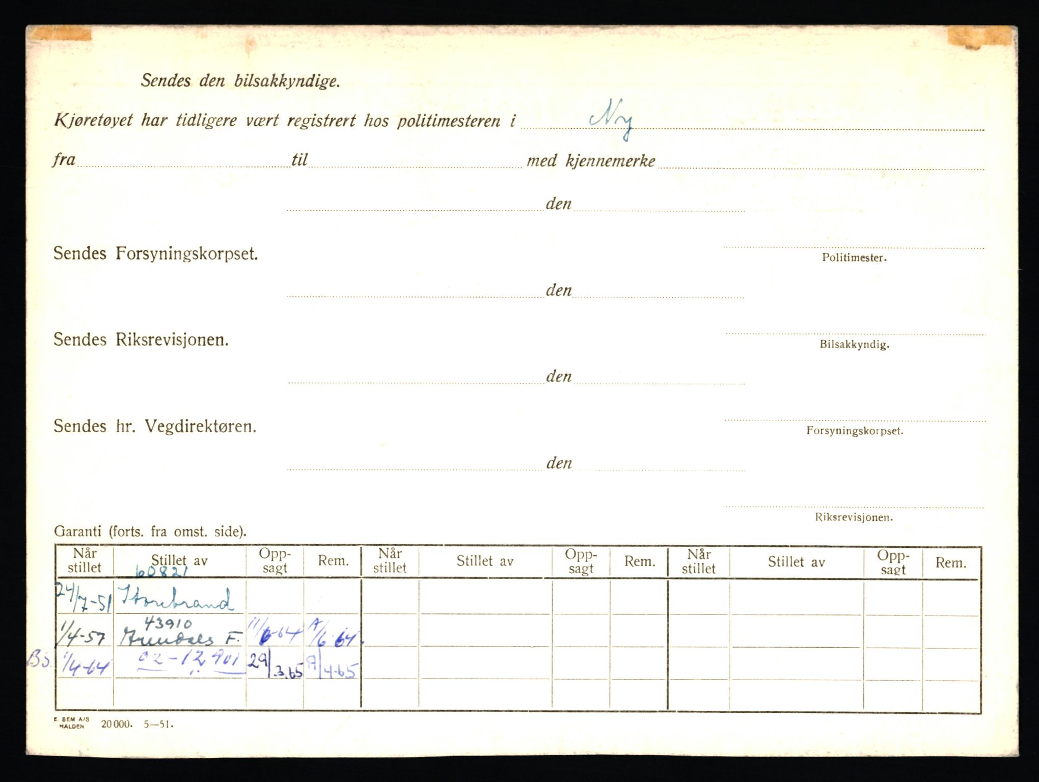 Stavanger trafikkstasjon, SAST/A-101942/0/F/L0042: L-24600 - L-25233, 1930-1971, p. 570