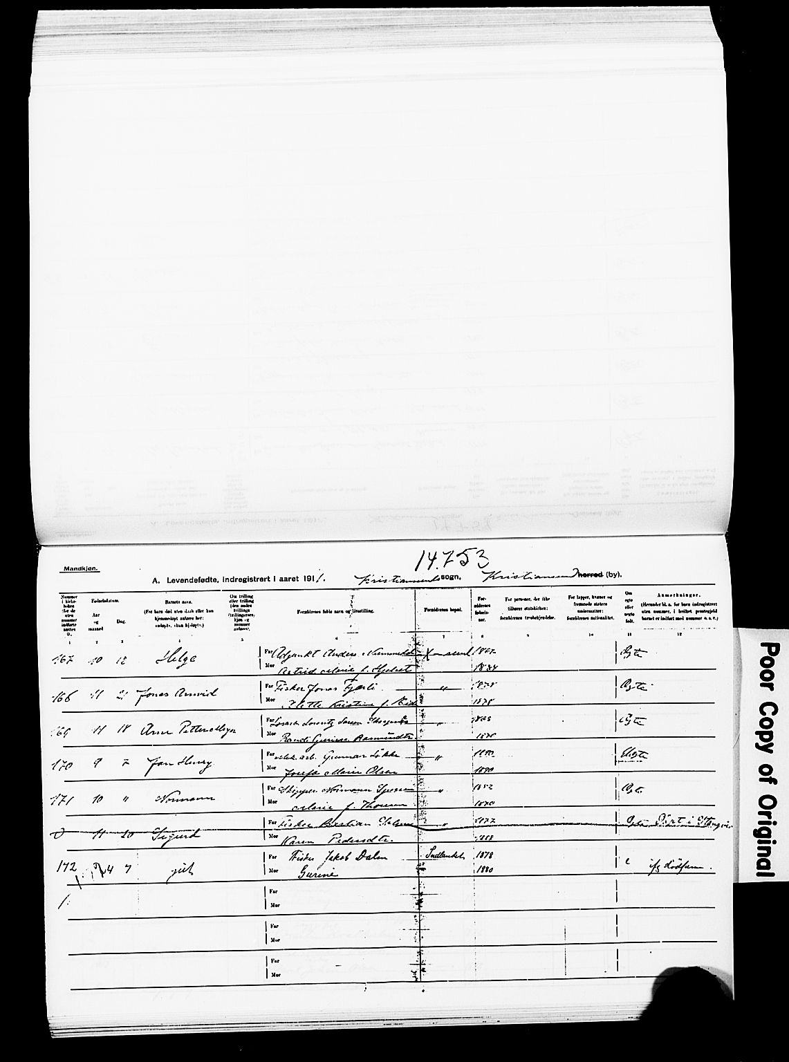 Ministerialprotokoller, klokkerbøker og fødselsregistre - Møre og Romsdal, AV/SAT-A-1454/572/L0858: Parish register (official) no. 572D02, 1903-1912