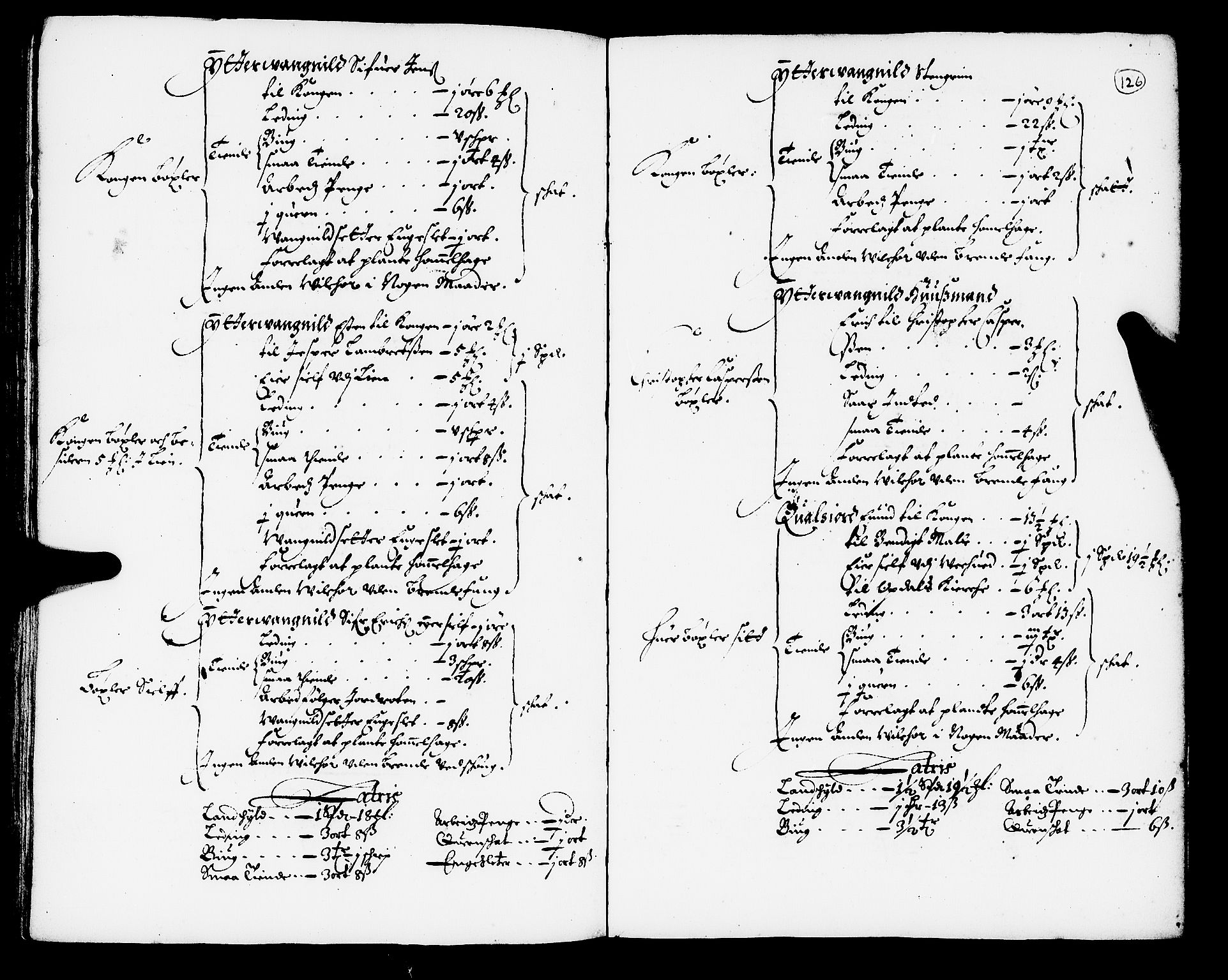 Rentekammeret inntil 1814, Realistisk ordnet avdeling, AV/RA-EA-4070/N/Nb/Nba/L0050: Orkdal fogderi, 1666, p. 125b-126a