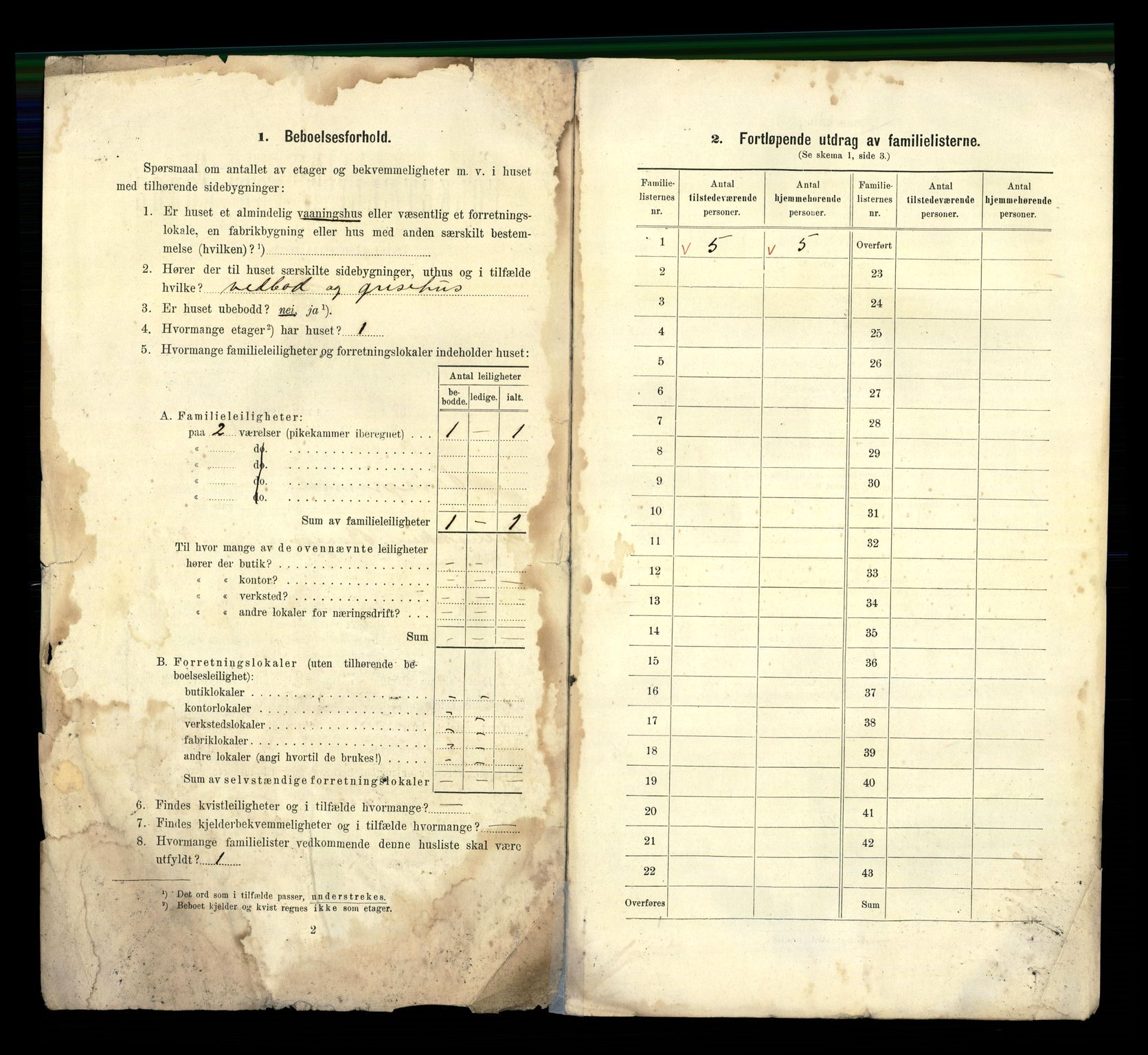 RA, 1910 census for Porsgrunn, 1910, p. 37