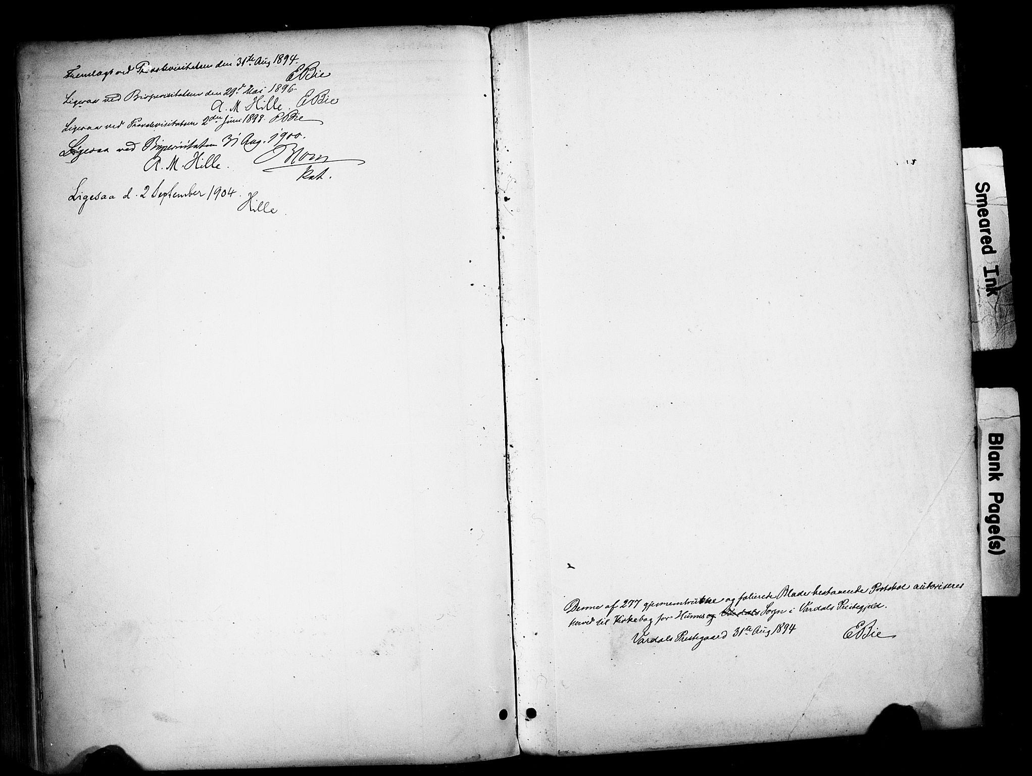 Vardal prestekontor, SAH/PREST-100/H/Ha/Haa/L0012: Parish register (official) no. 12, 1893-1904, p. 270