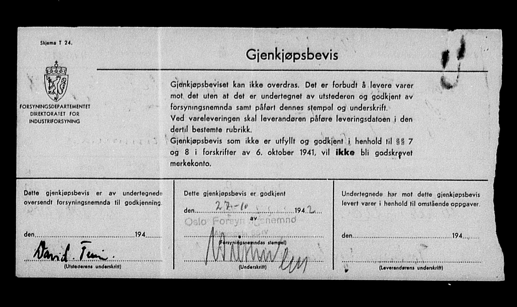 Justisdepartementet, Tilbakeføringskontoret for inndratte formuer, AV/RA-S-1564/H/Hc/Hcc/L0933: --, 1945-1947, p. 441