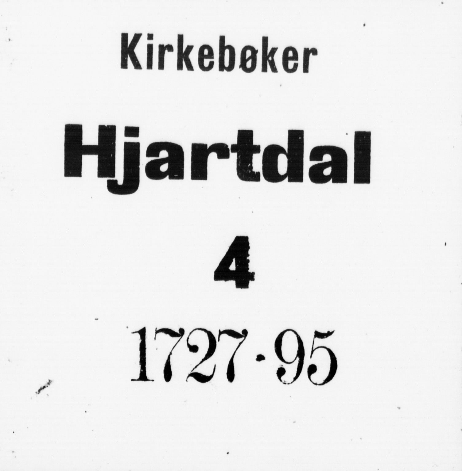 Hjartdal kirkebøker, SAKO/A-270/F/Fa/L0004: Parish register (official) no. I 4, 1727-1795