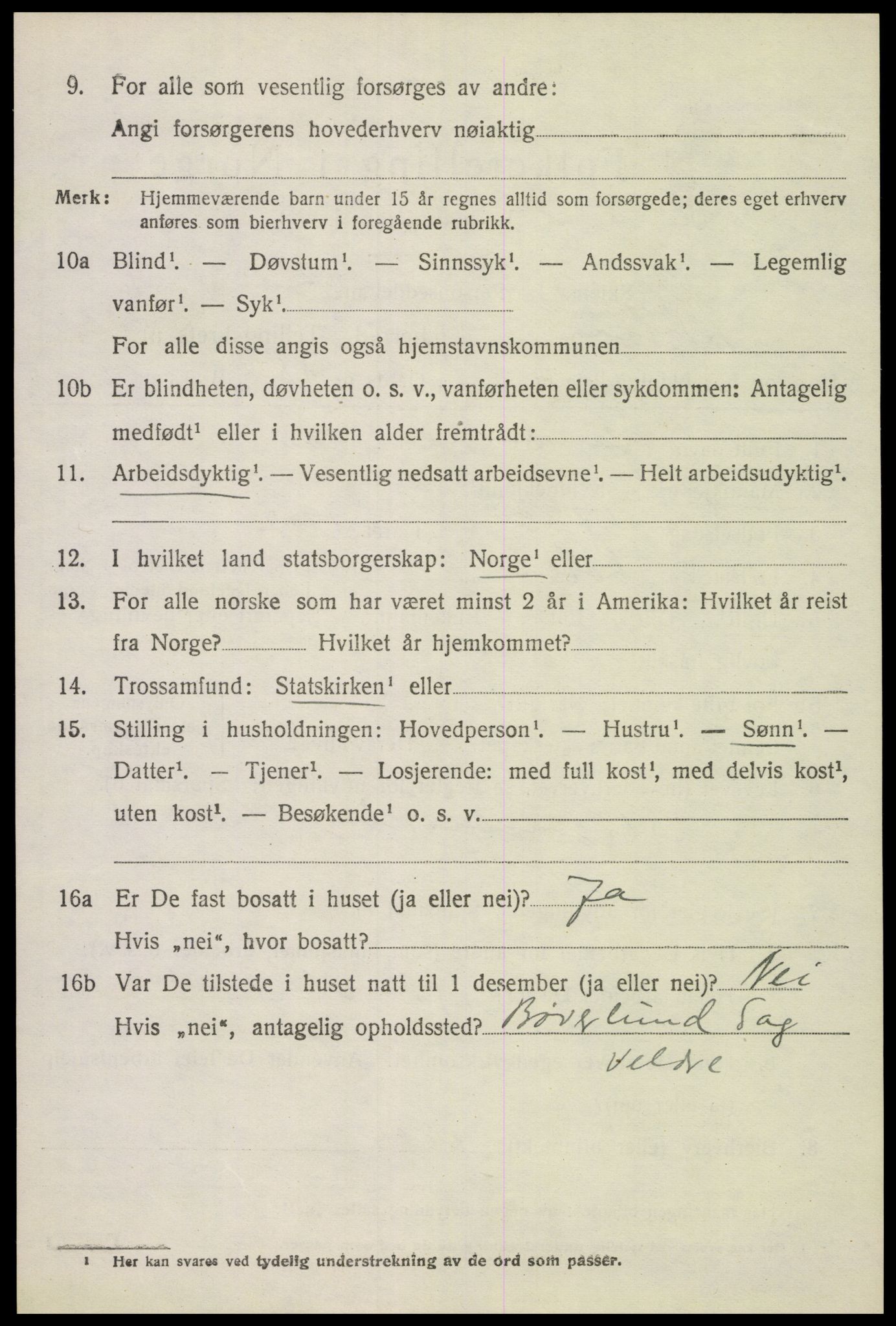 SAH, 1920 census for Løten, 1920, p. 7496