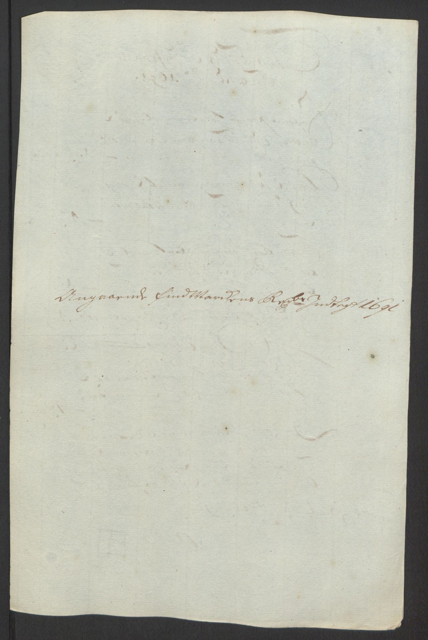 Rentekammeret inntil 1814, Reviderte regnskaper, Fogderegnskap, AV/RA-EA-4092/R69/L4851: Fogderegnskap Finnmark/Vardøhus, 1691-1700, p. 92