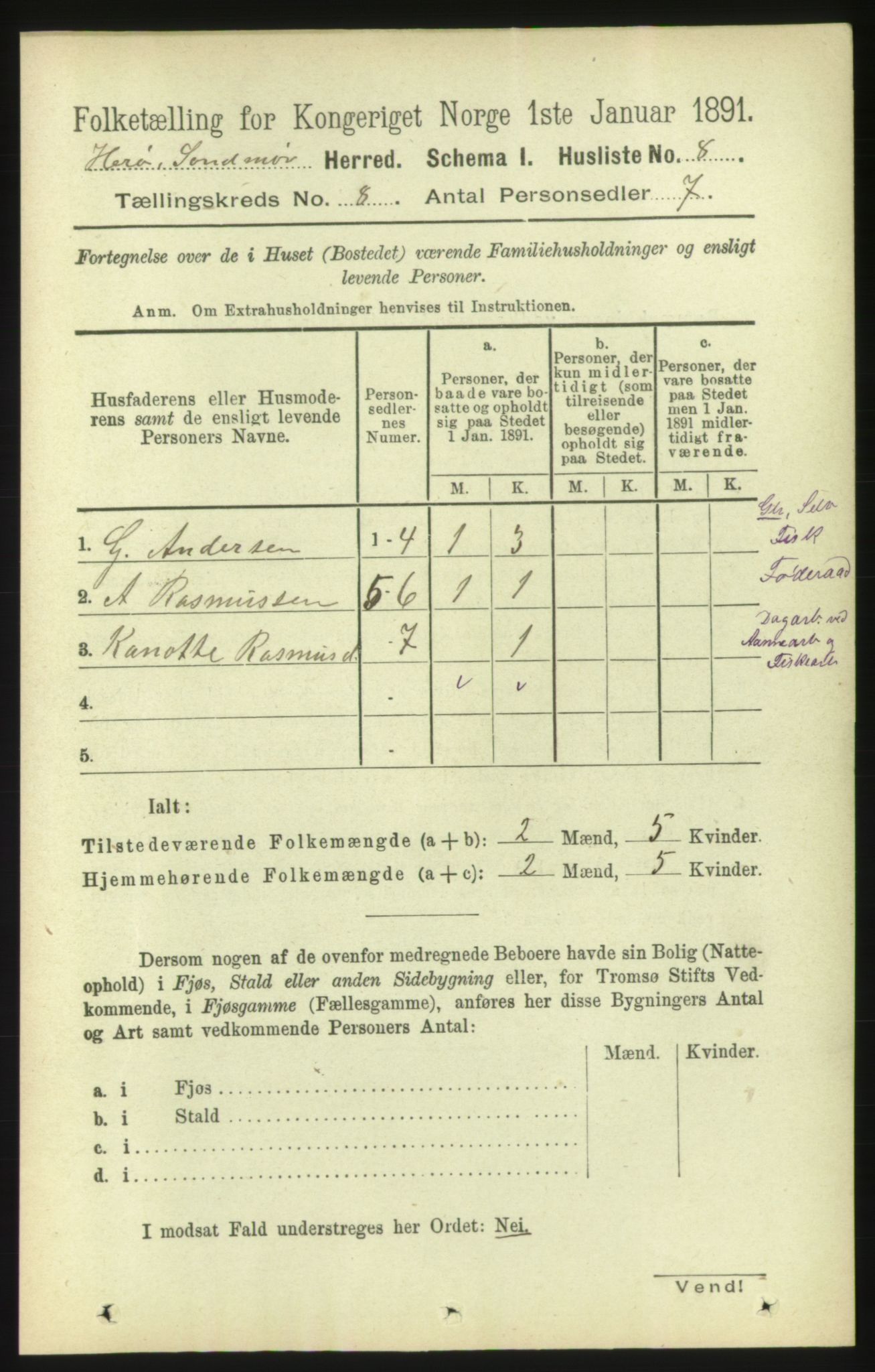 RA, 1891 census for 1515 Herøy, 1891, p. 3194