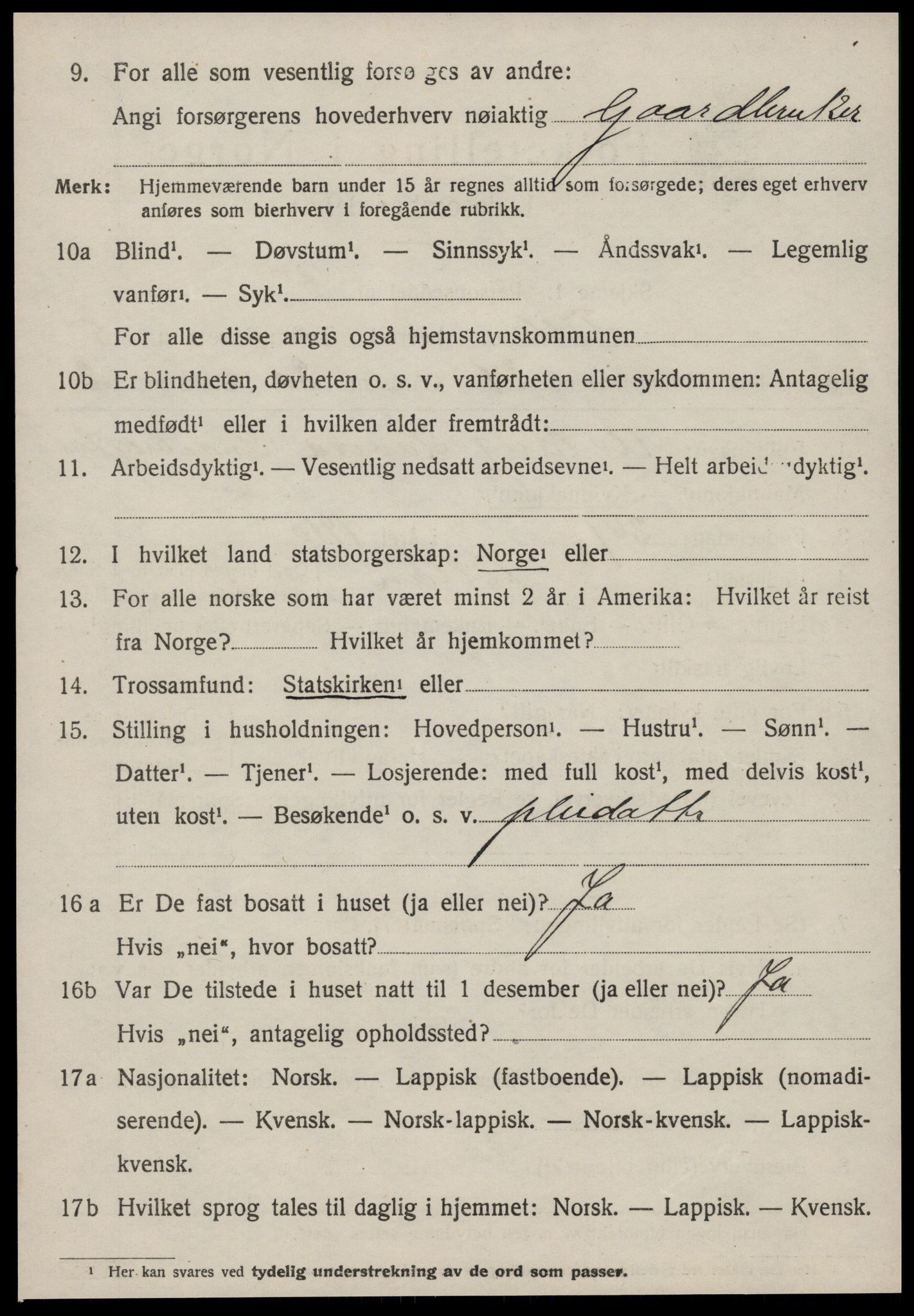 SAT, 1920 census for Fillan, 1920, p. 2631