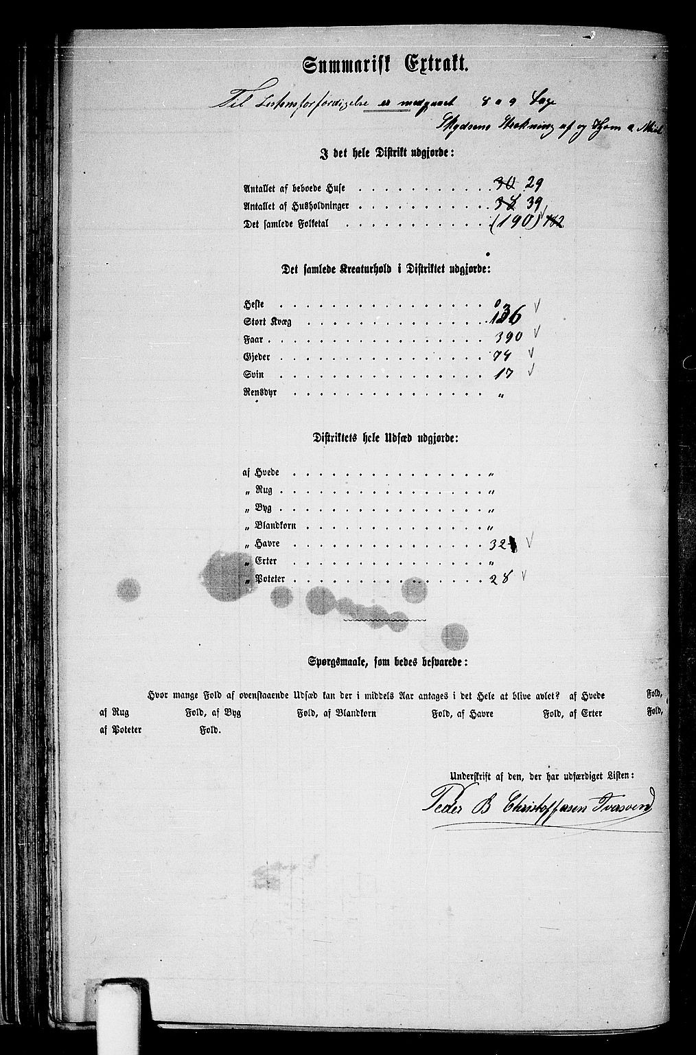 RA, 1865 census for Fitjar, 1865, p. 52