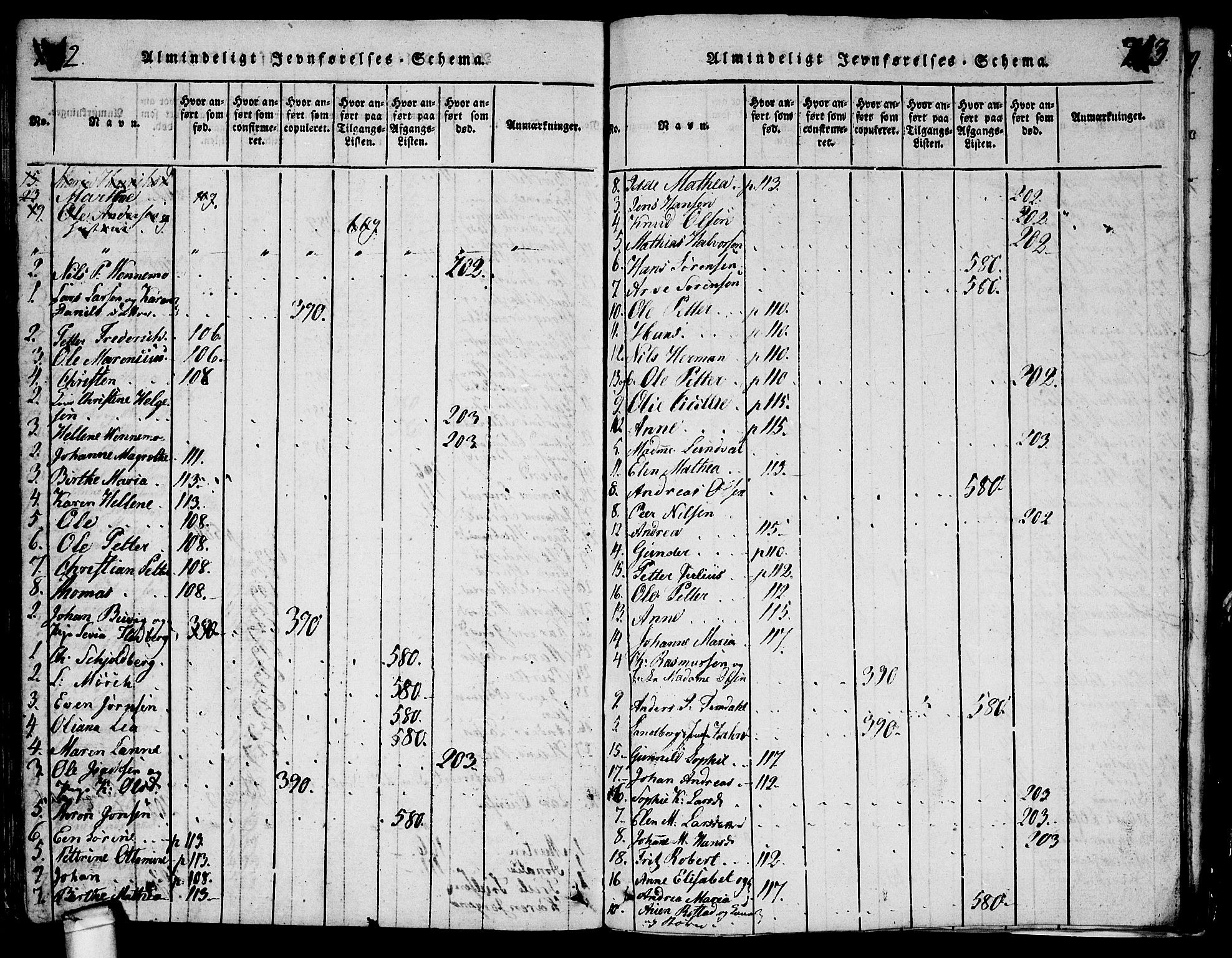 Glemmen prestekontor Kirkebøker, AV/SAO-A-10908/G/Ga/L0001: Parish register (copy) no. 1, 1816-1838, p. 712-713