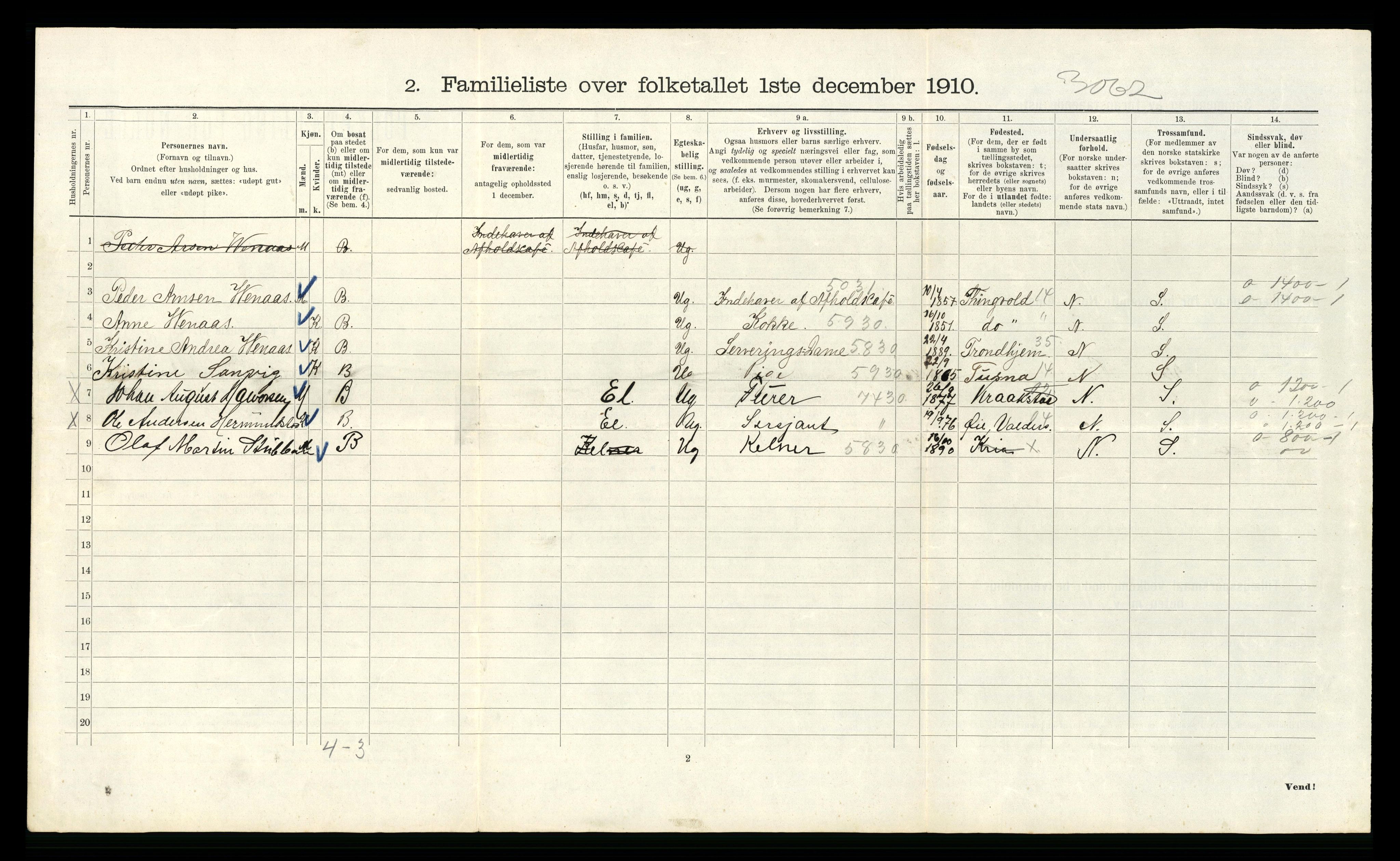 RA, 1910 census for Kristiania, 1910, p. 81522