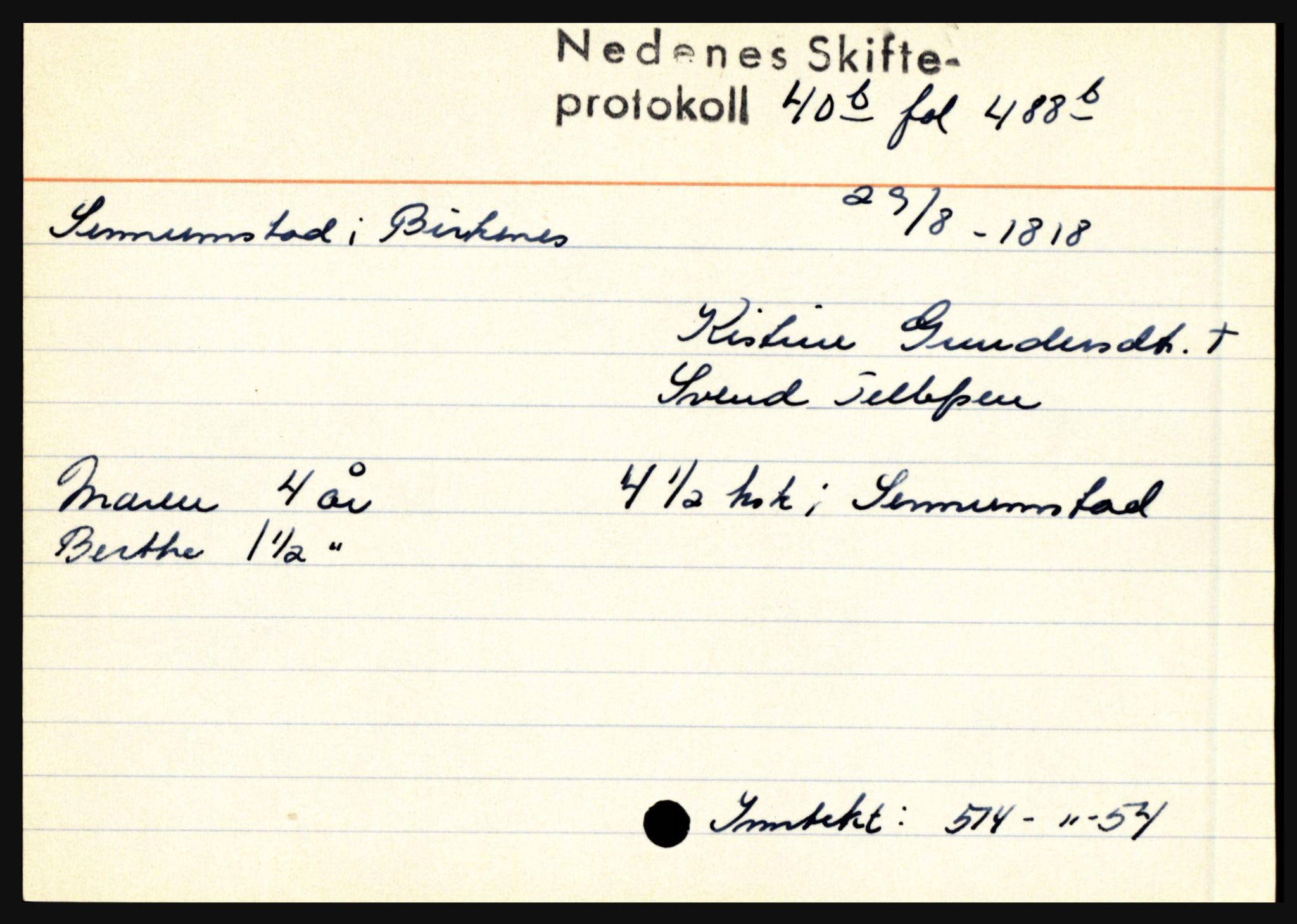 Nedenes sorenskriveri før 1824, AV/SAK-1221-0007/H, p. 26211