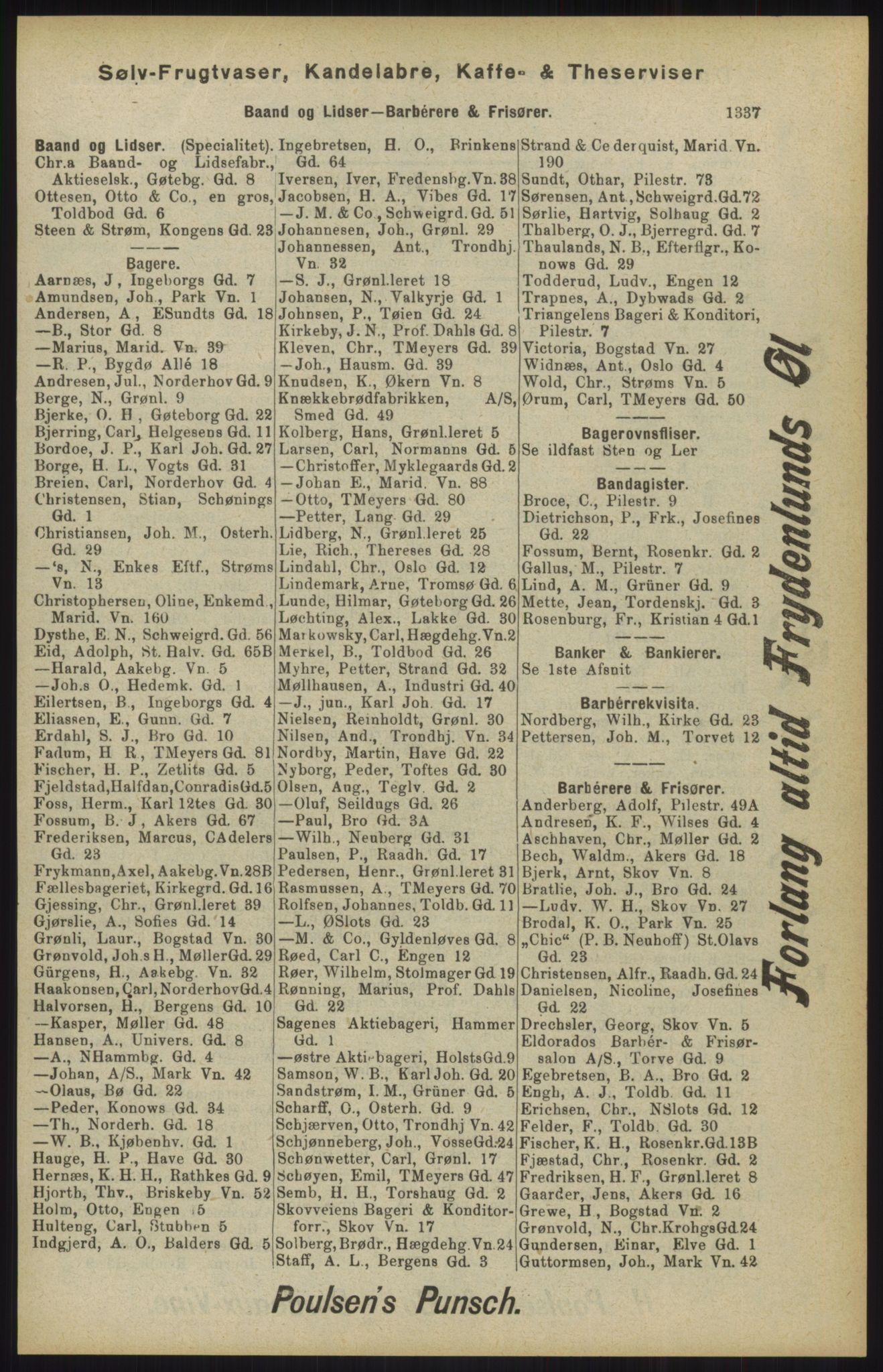 Kristiania/Oslo adressebok, PUBL/-, 1904, p. 1337