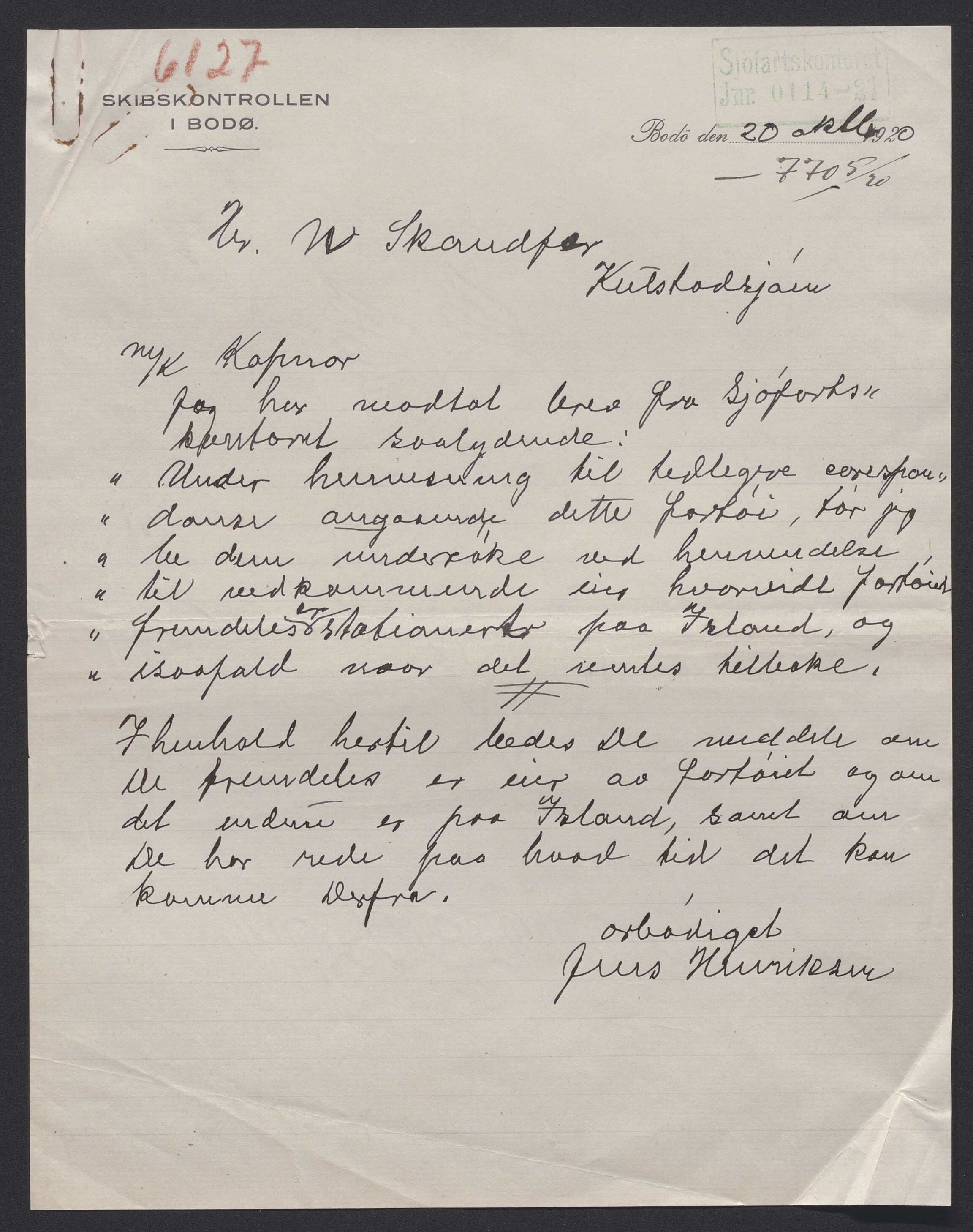 Sjøfartsdirektoratet med forløpere, skipsmapper slettede skip, AV/RA-S-4998/F/Fa/L0588: --, 1866-1928, p. 15
