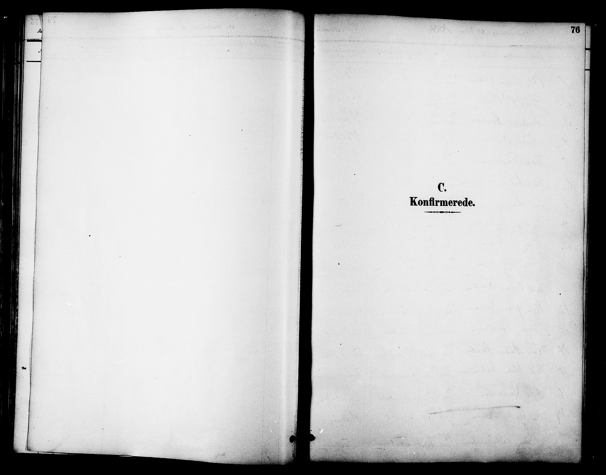 Ministerialprotokoller, klokkerbøker og fødselsregistre - Møre og Romsdal, SAT/A-1454/519/L0255: Parish register (official) no. 519A14, 1884-1908, p. 76