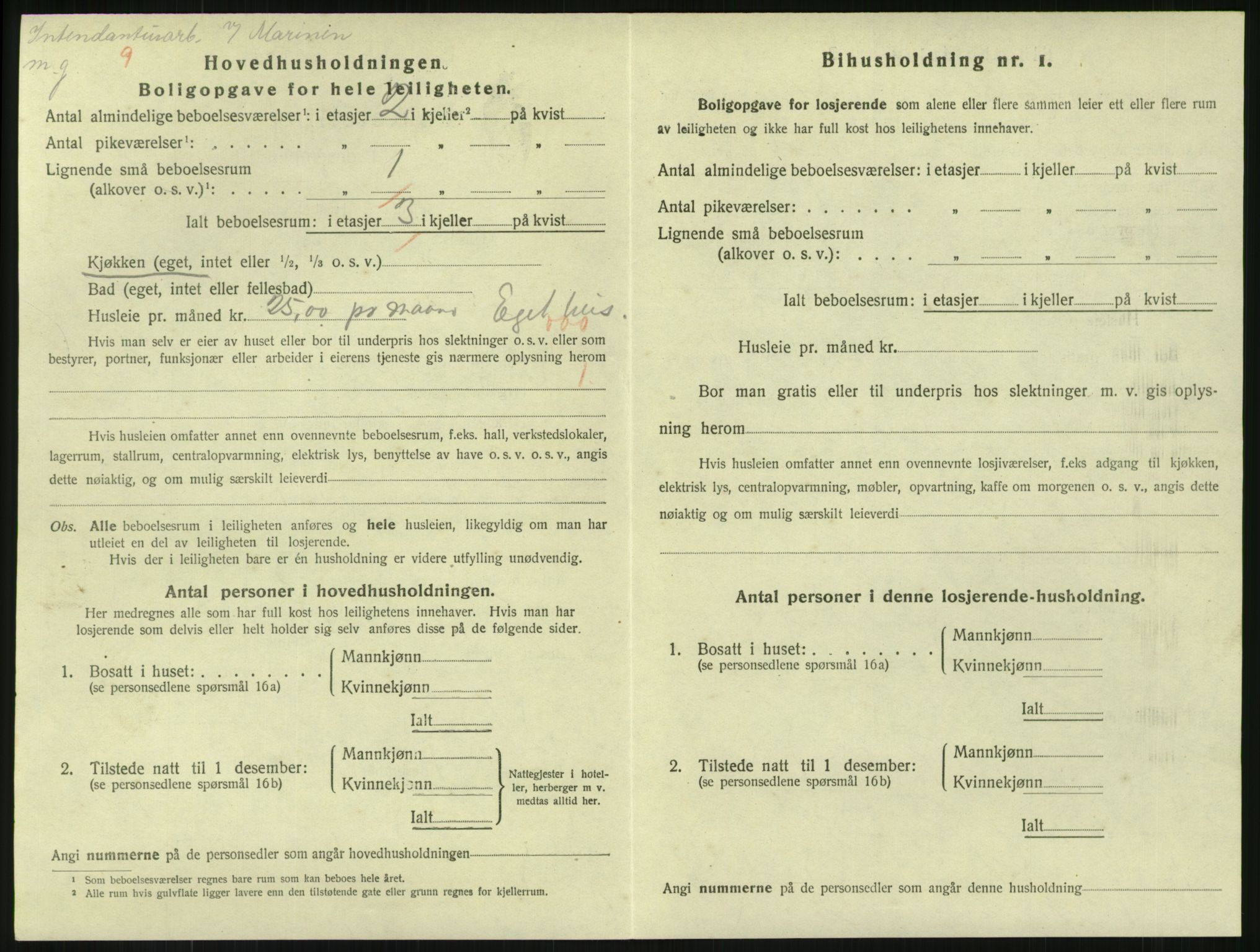 SAKO, 1920 census for Horten, 1920, p. 6158