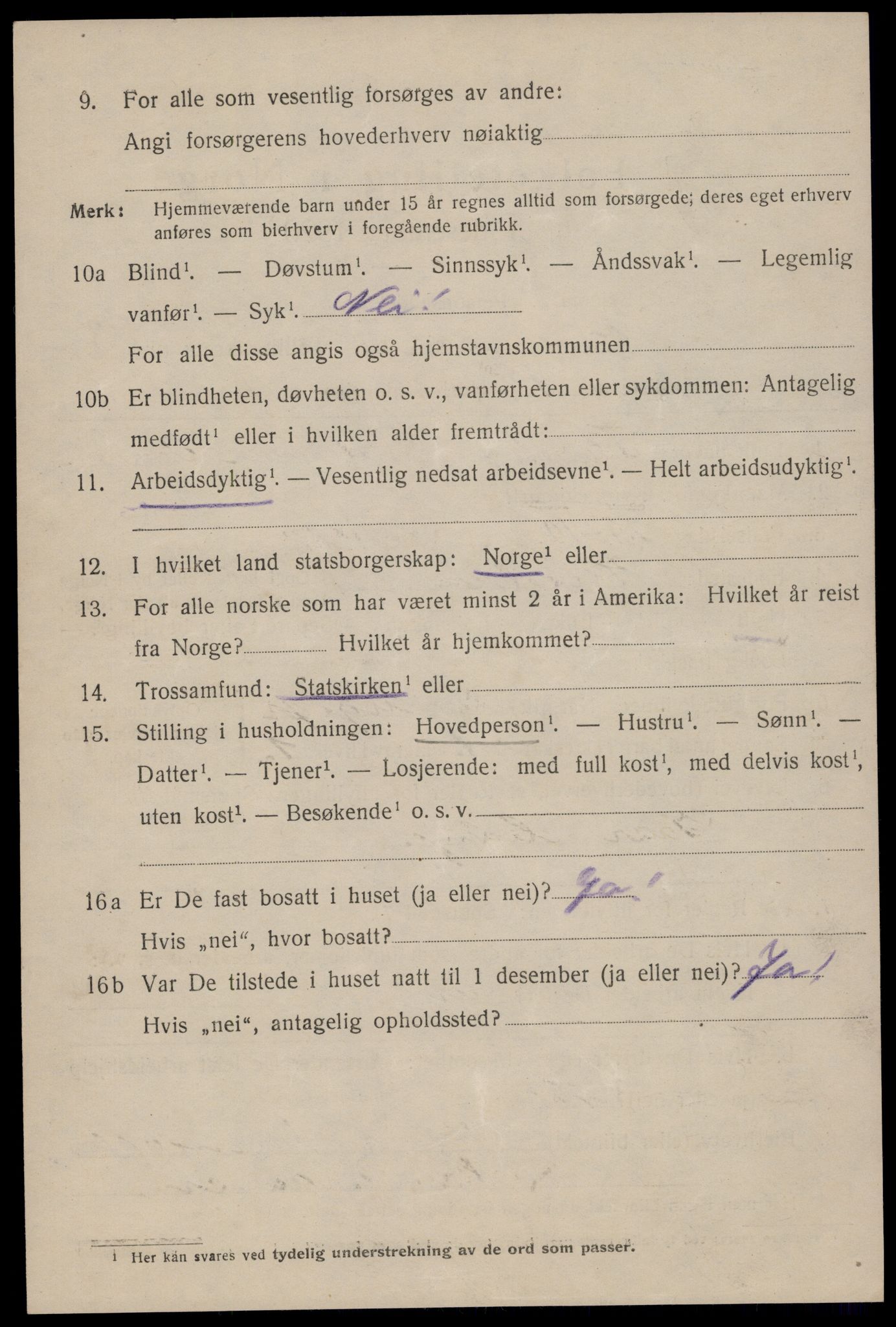 SAST, 1920 census for Stavanger, 1920, p. 35883