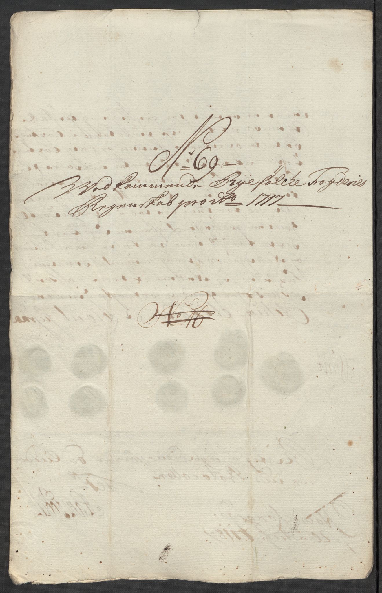 Rentekammeret inntil 1814, Reviderte regnskaper, Fogderegnskap, AV/RA-EA-4092/R47/L2870: Fogderegnskap Ryfylke, 1717, p. 338