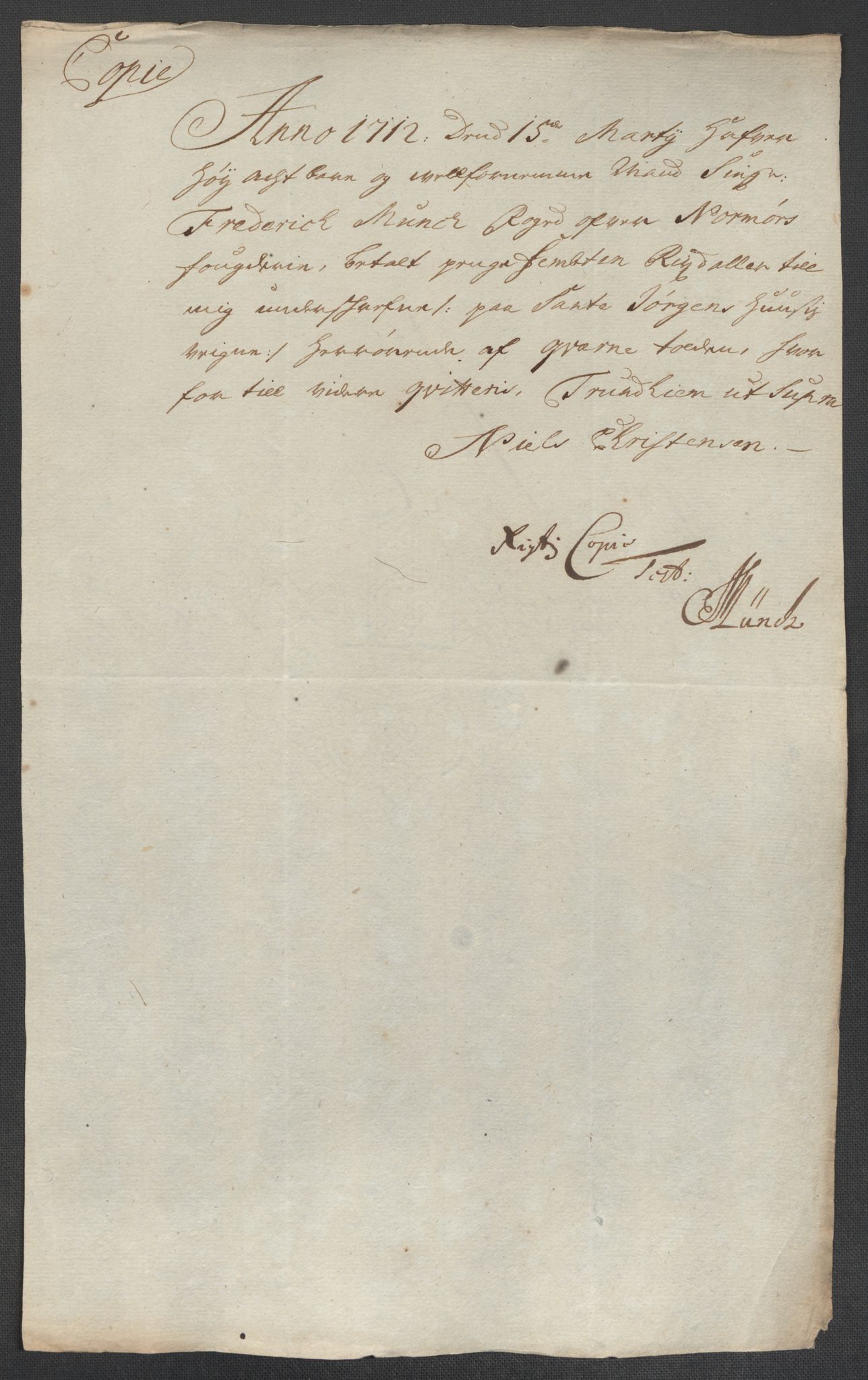 Rentekammeret inntil 1814, Reviderte regnskaper, Fogderegnskap, AV/RA-EA-4092/R56/L3743: Fogderegnskap Nordmøre, 1708, p. 256