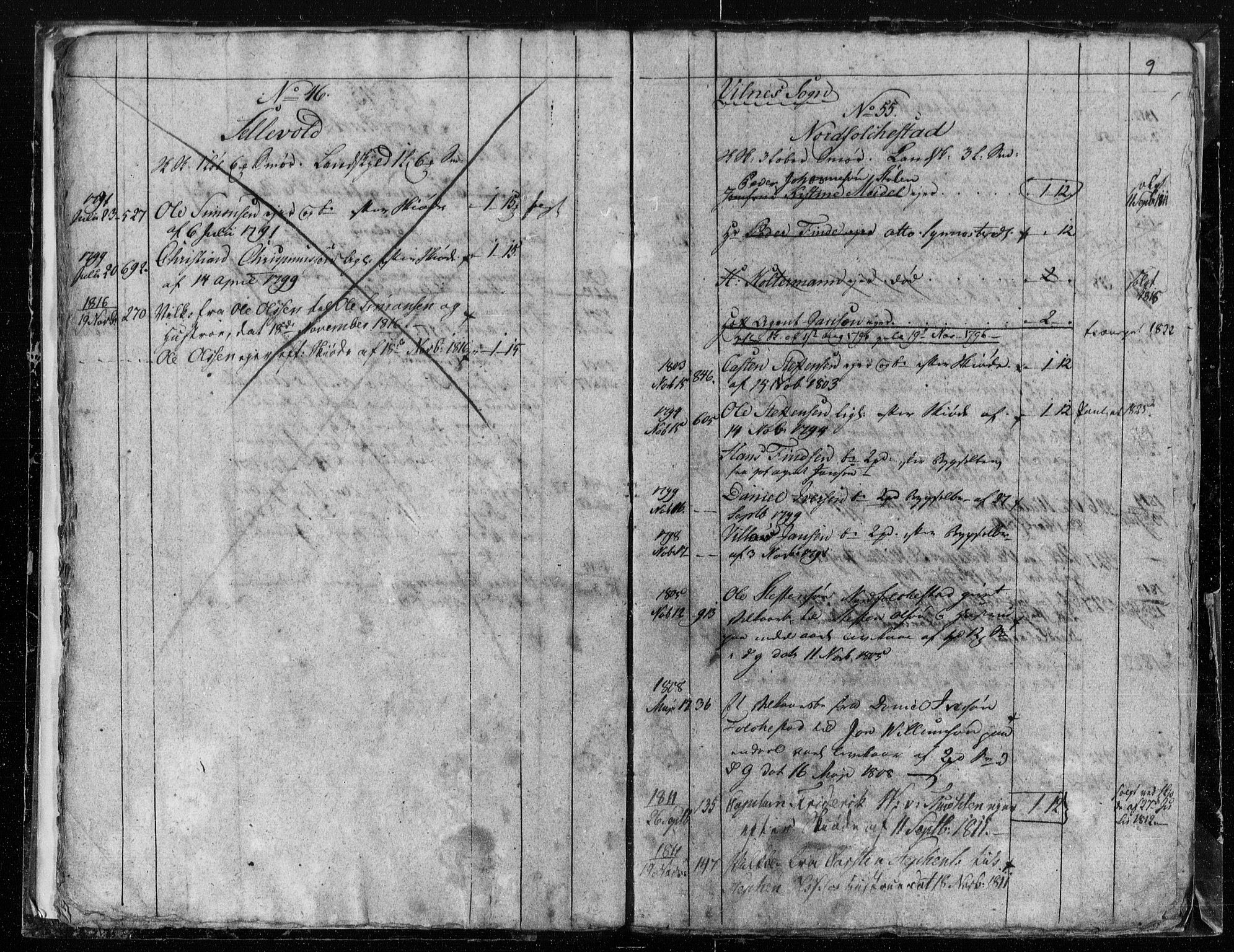 Sunnfjord tingrett, SAB/A-3201/1/G/Ga/Gaa/L0002: Mortgage register no. II.A.a.2, 1800-1825, p. 9