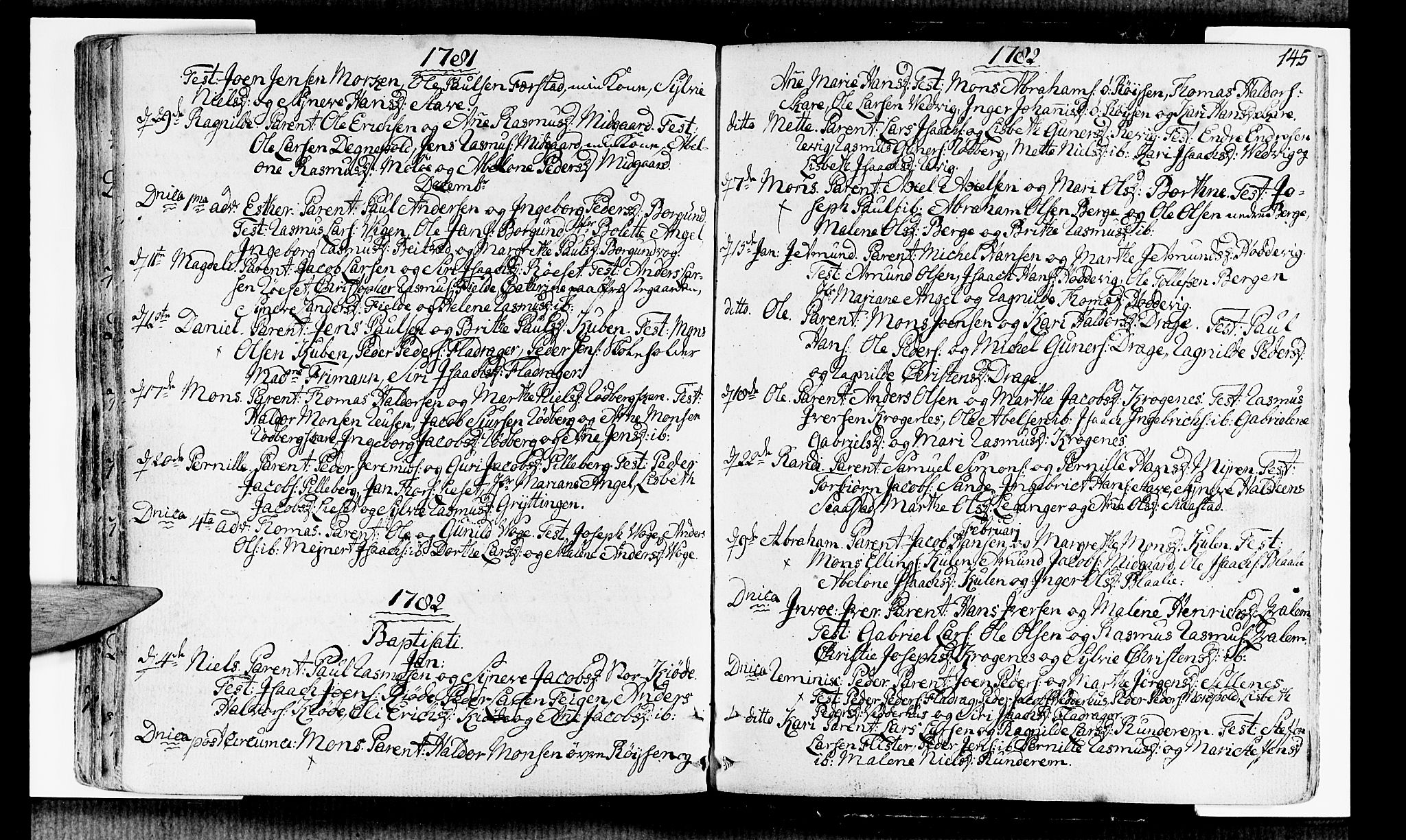 Selje sokneprestembete, AV/SAB-A-99938/H/Ha/Haa/Haaa: Parish register (official) no. A 5, 1760-1782, p. 145