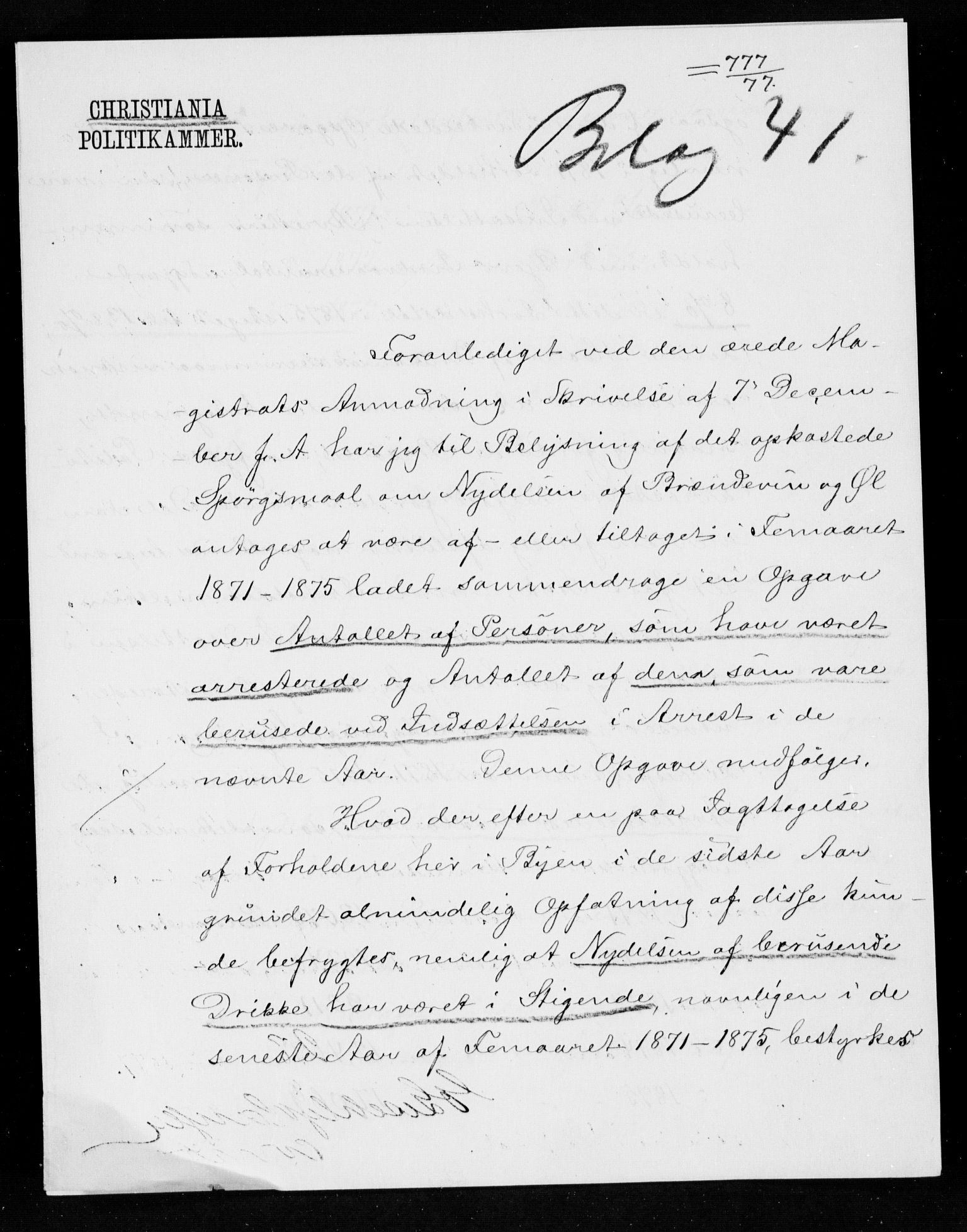 Statistisk sentralbyrå, Næringsøkonomiske emner, Generelt - Amtmennenes femårsberetninger, AV/RA-S-2233/F/Fa/L0046: --, 1866-1875, p. 64