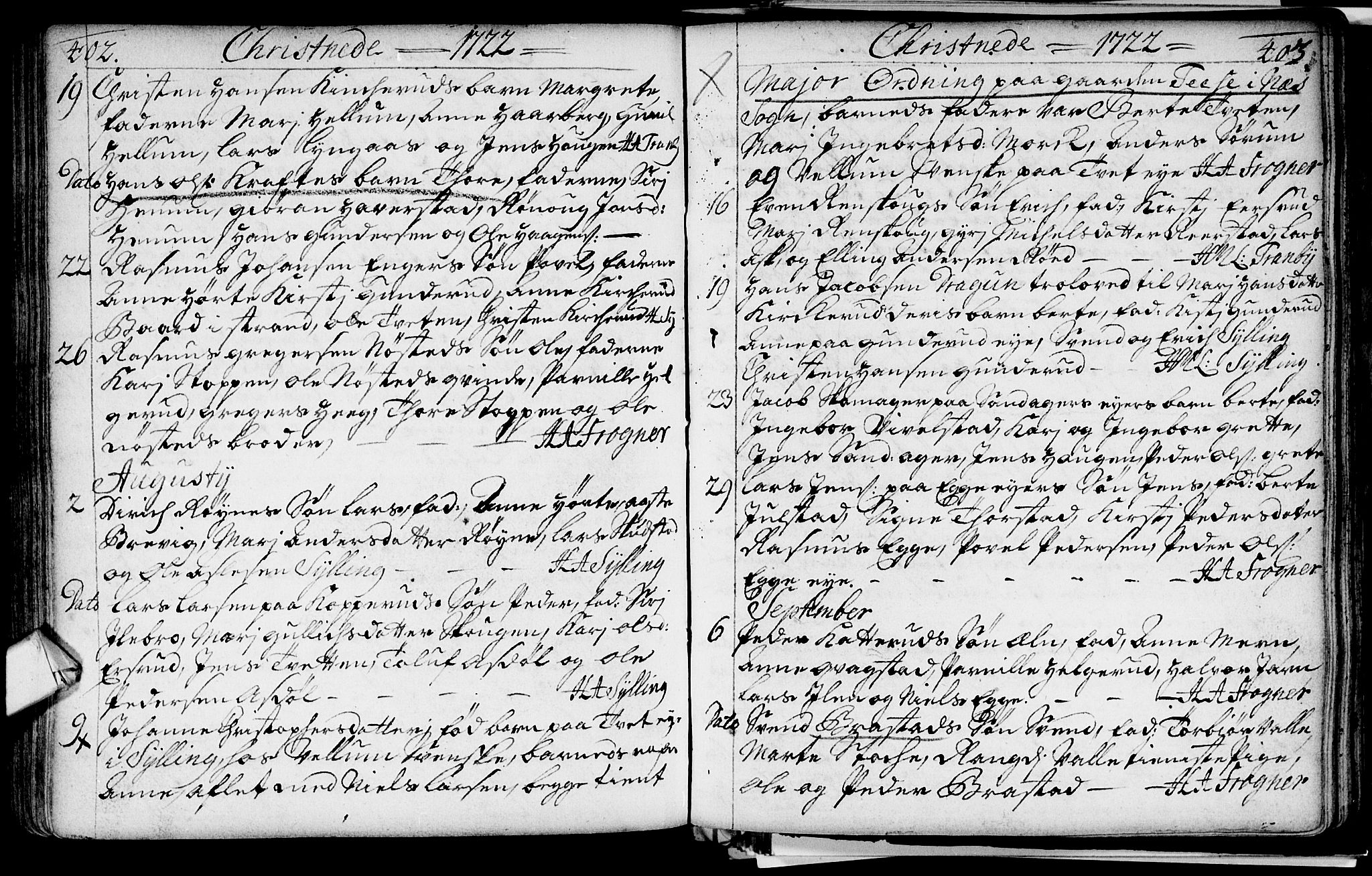 Lier kirkebøker, AV/SAKO-A-230/F/Fa/L0002: Parish register (official) no. I 2, 1701-1726, p. 402-403