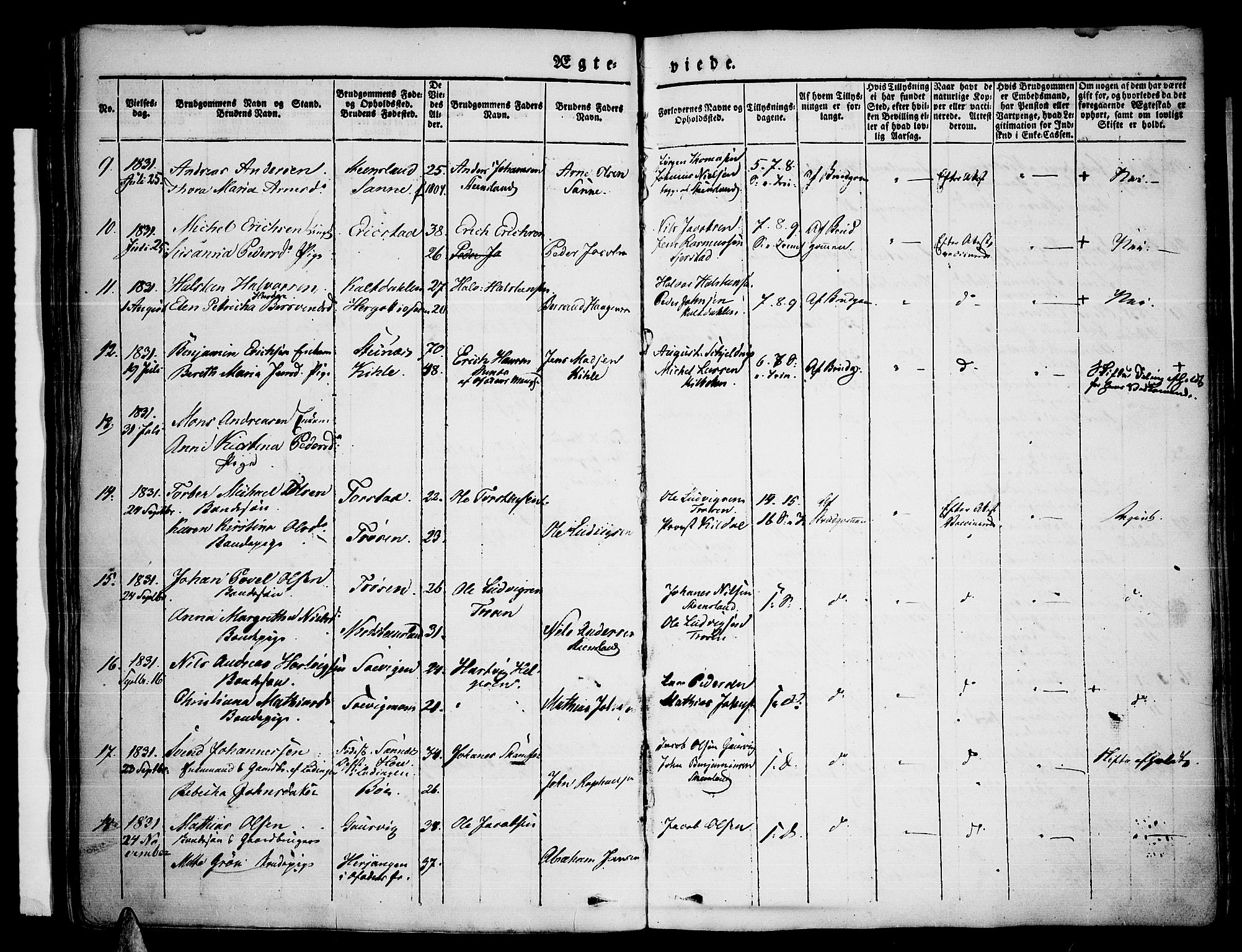 Trondenes sokneprestkontor, AV/SATØ-S-1319/H/Ha/L0007kirke: Parish register (official) no. 7, 1827-1841