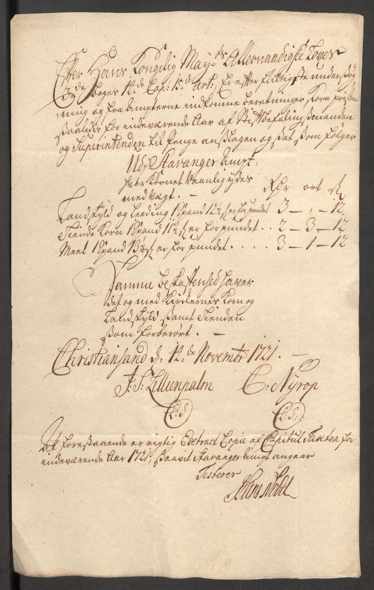 Rentekammeret inntil 1814, Reviderte regnskaper, Fogderegnskap, RA/EA-4092/R48/L3000: Fogderegnskap Sunnhordland og Hardanger, 1721, p. 395