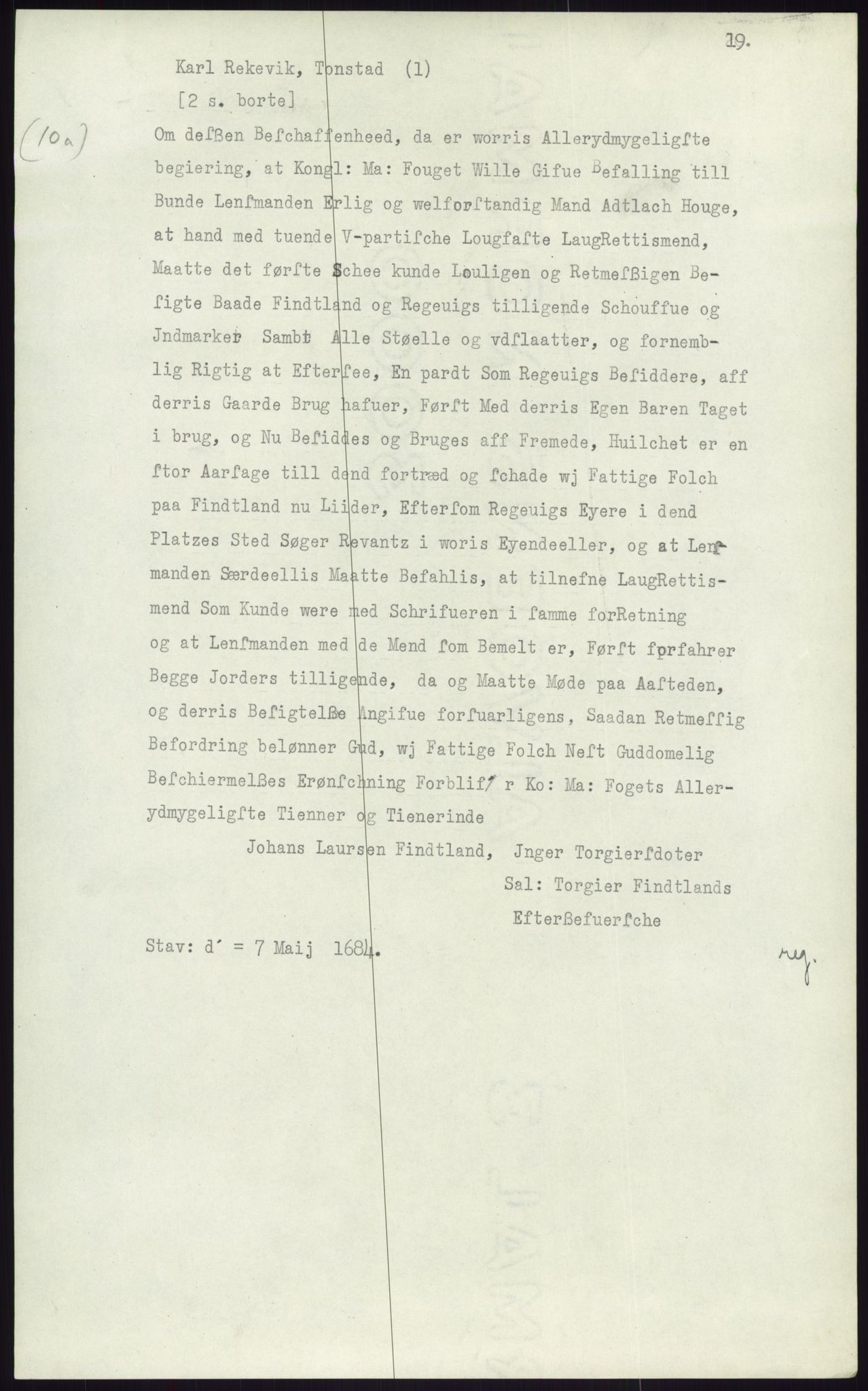 Samlinger til kildeutgivelse, Diplomavskriftsamlingen, AV/RA-EA-4053/H/Ha, p. 2365