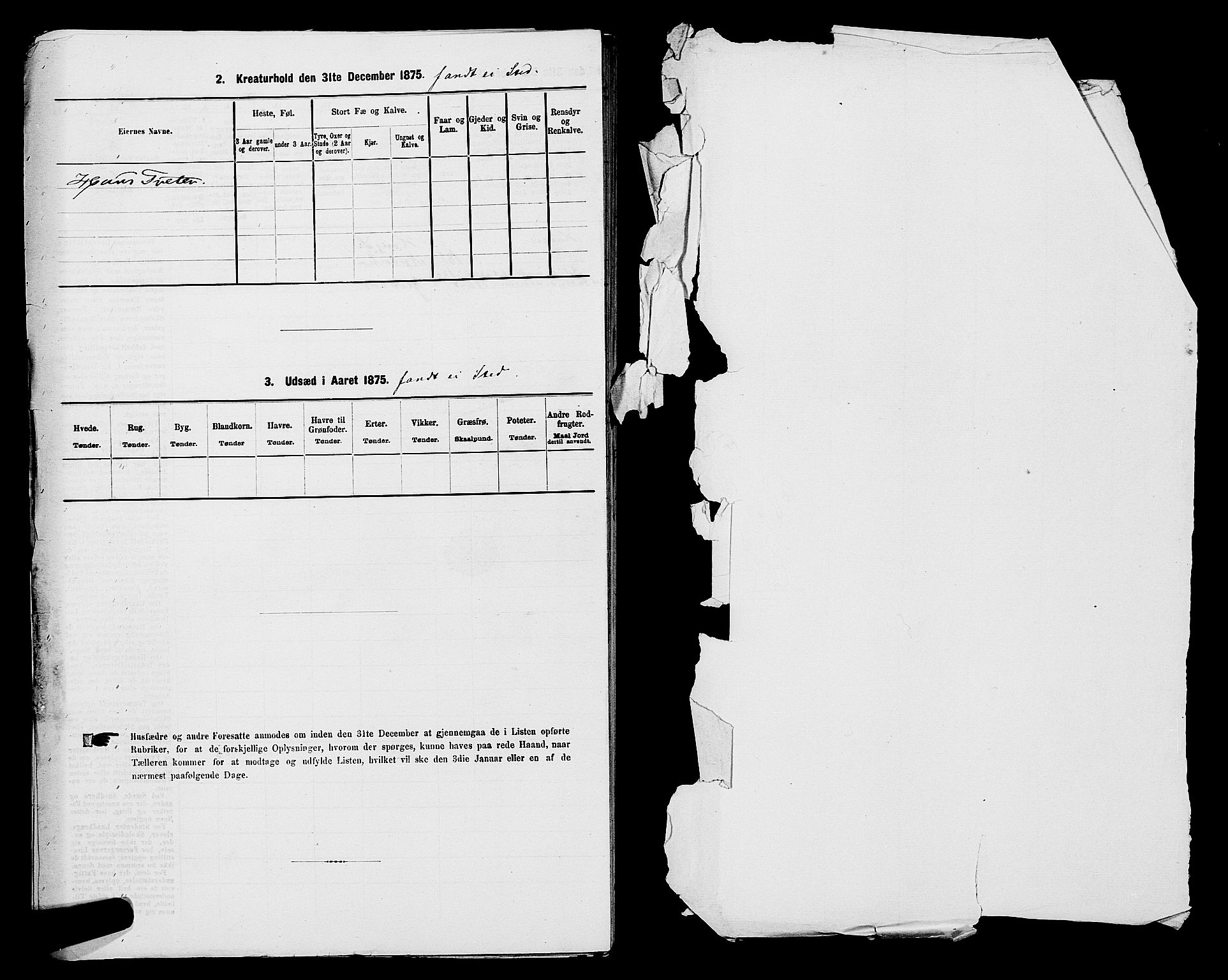 SAKO, 1875 census for 0613L Norderhov/Norderhov, Haug og Lunder, 1875, p. 2249