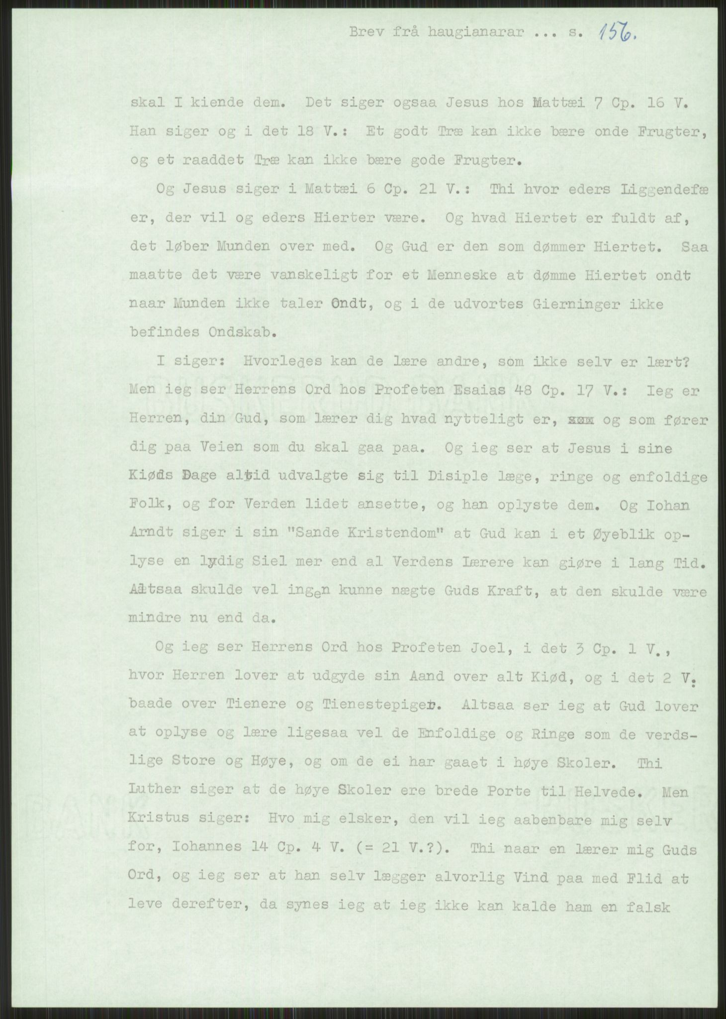 Samlinger til kildeutgivelse, Haugianerbrev, AV/RA-EA-6834/F/L0001: Haugianerbrev I: 1760-1804, 1760-1804, p. 156