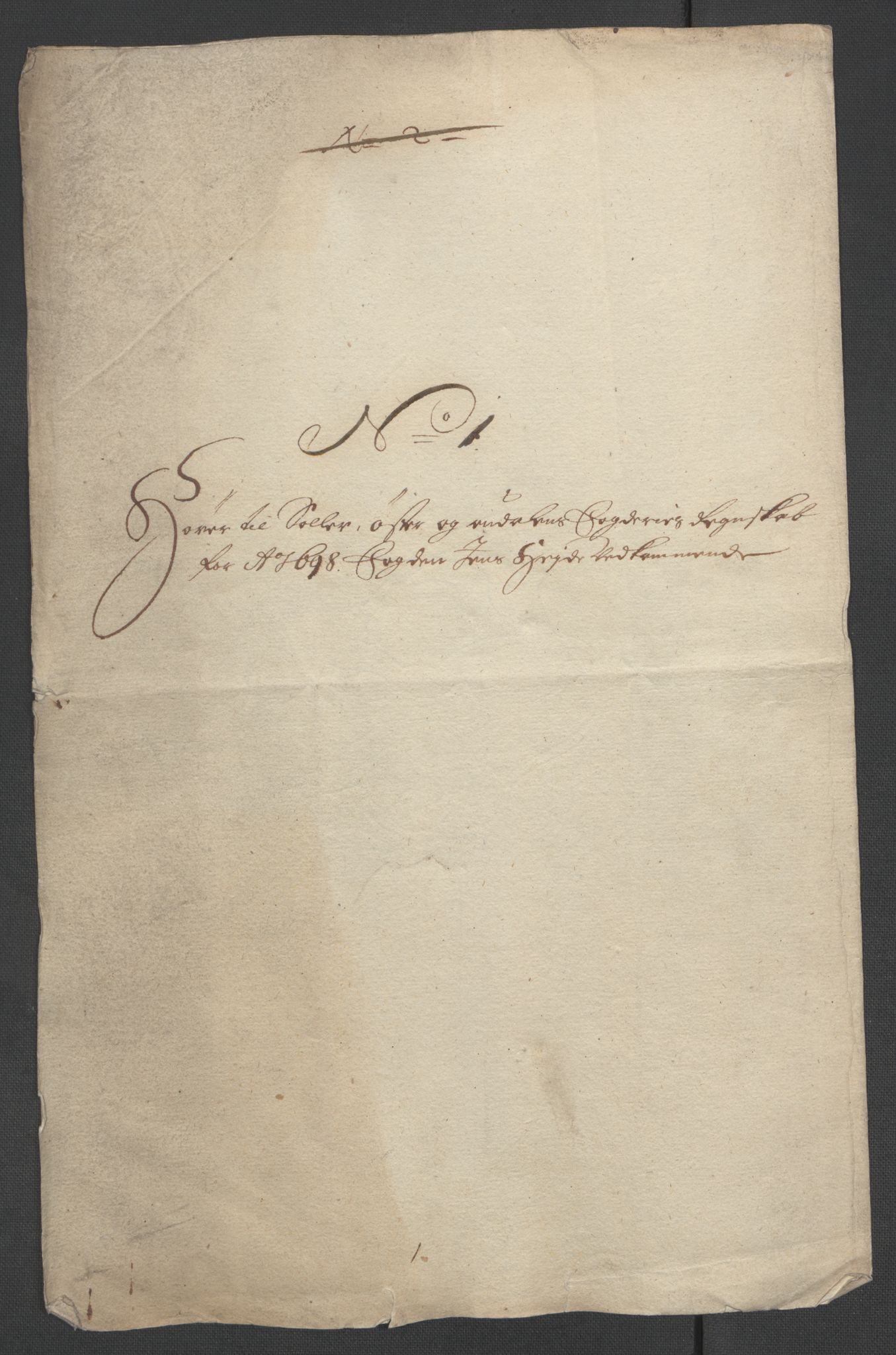 Rentekammeret inntil 1814, Reviderte regnskaper, Fogderegnskap, RA/EA-4092/R13/L0836: Fogderegnskap Solør, Odal og Østerdal, 1698, p. 20