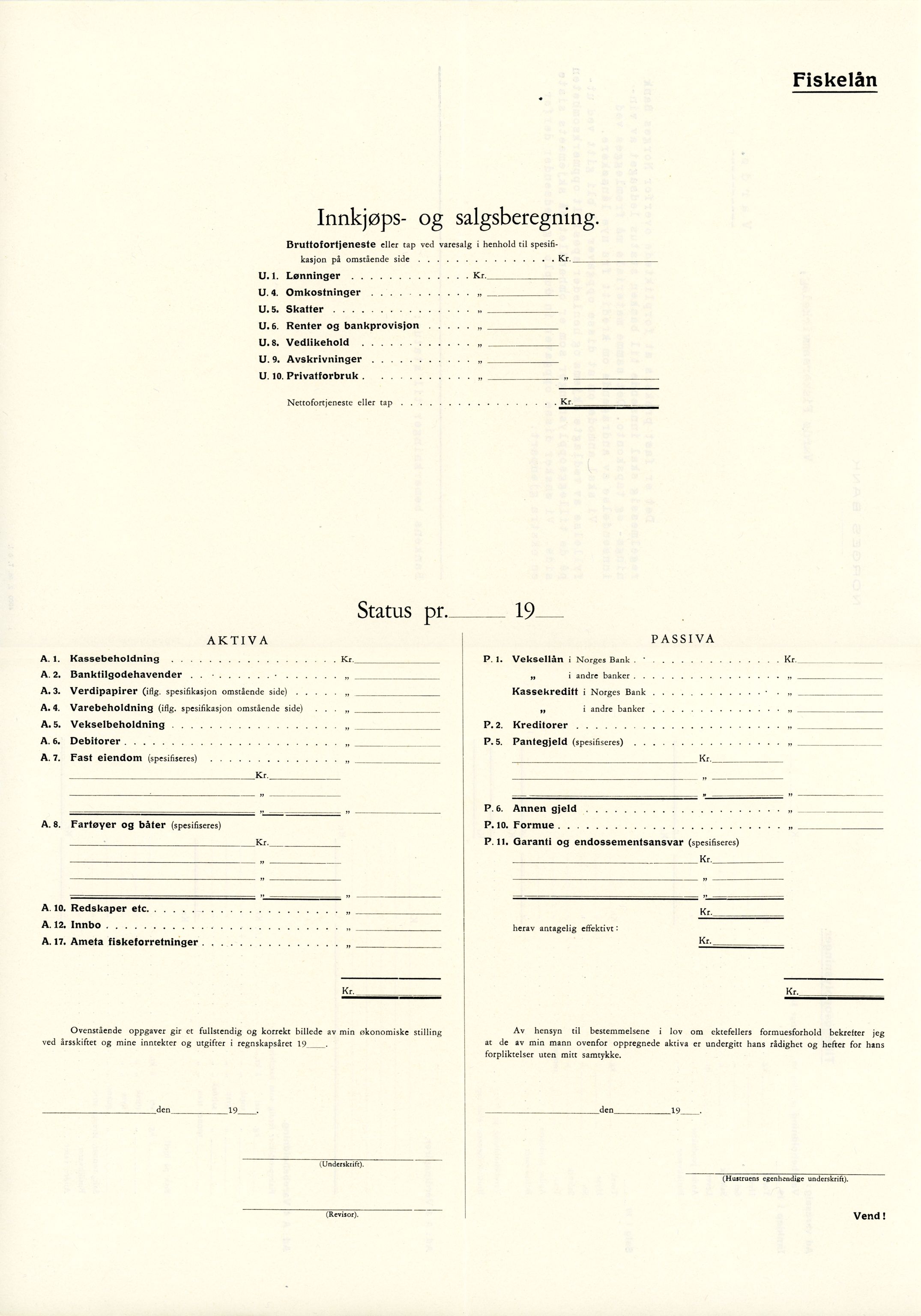 Vardø Fiskersamvirkelag, VAMU/A-0037/D/Da/L0006: Korrespondanse Re-St, 1947-1951