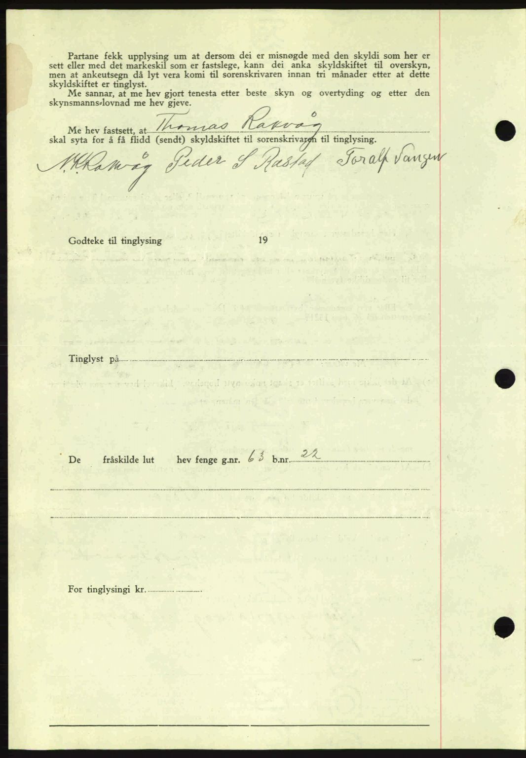 Romsdal sorenskriveri, AV/SAT-A-4149/1/2/2C: Mortgage book no. A8, 1939-1940, Diary no: : 391/1940